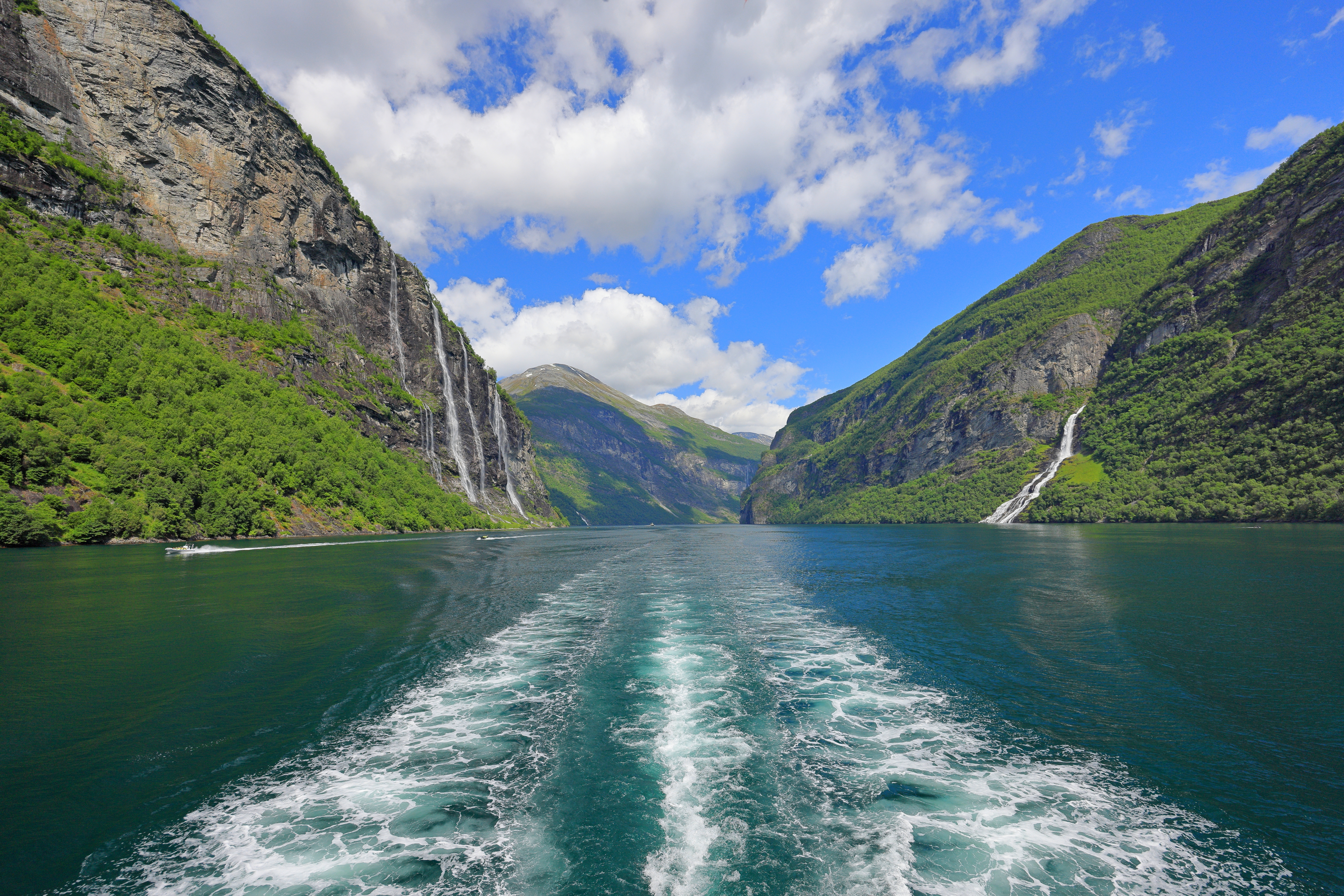 Geirangerfjord in Geiranger, Norway. Photo: Shutterstock