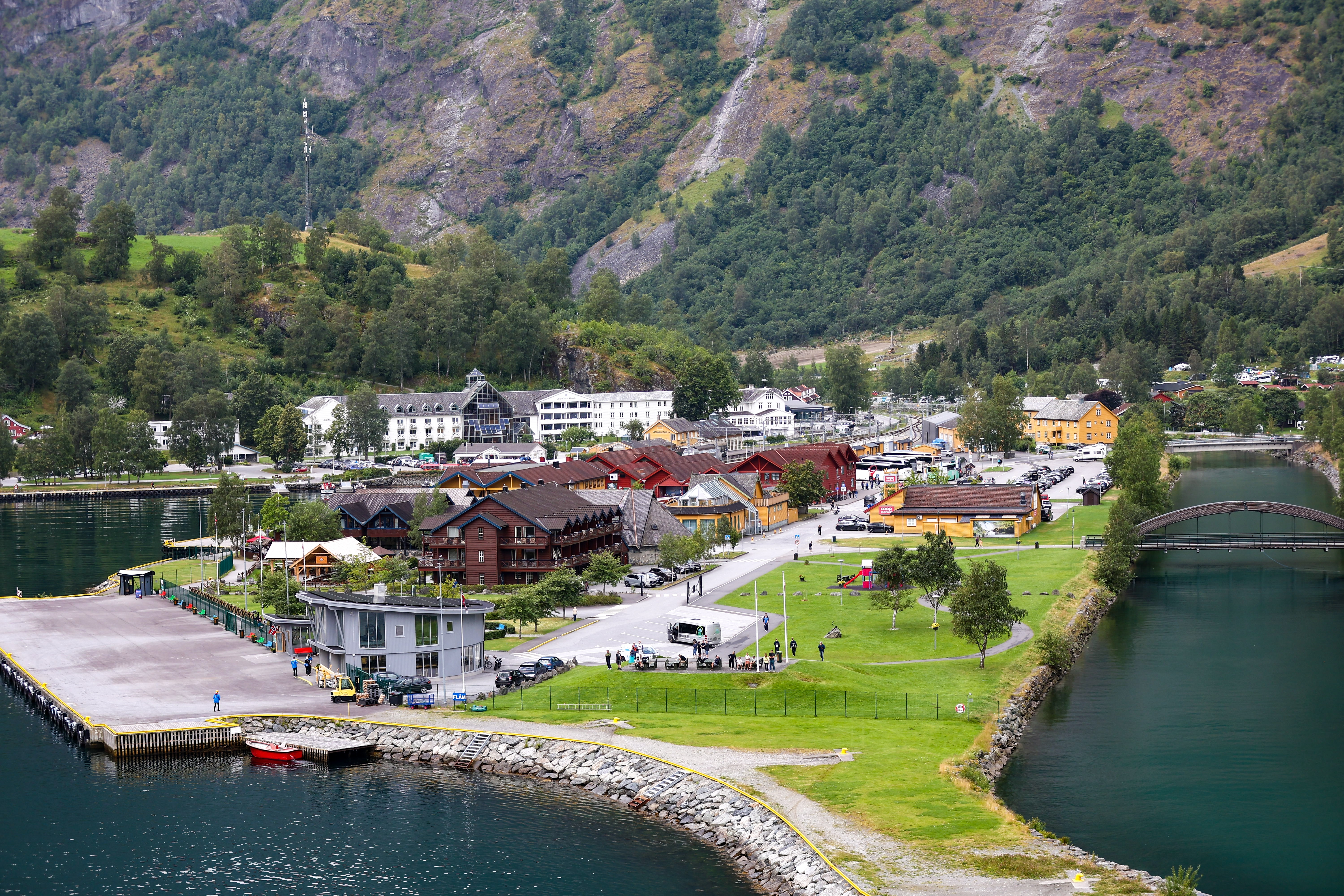 Flam port, Norway. Photo: Viktoriia030405 / Shutterstock.com