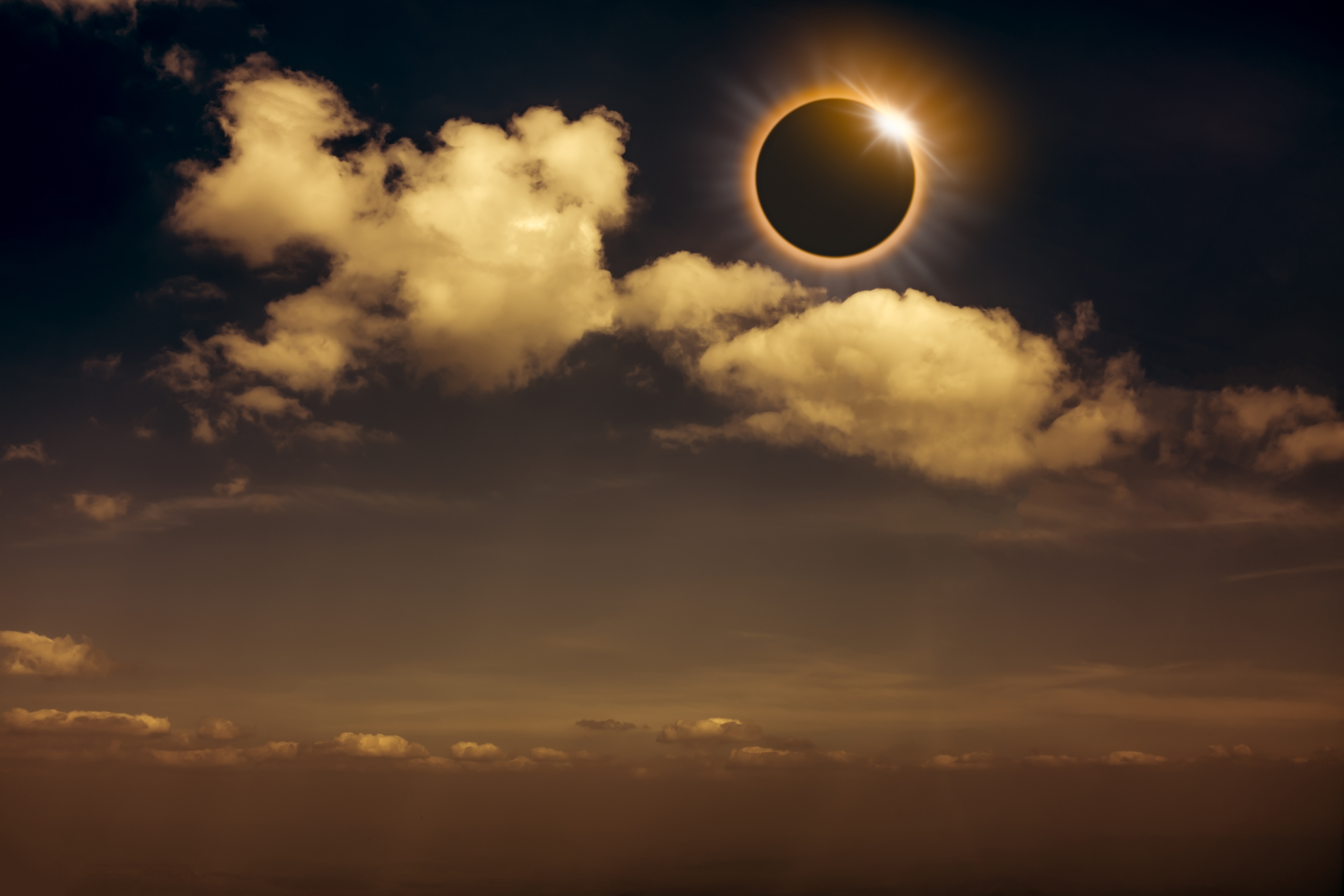 Solar eclipse. Photo Shutterstock