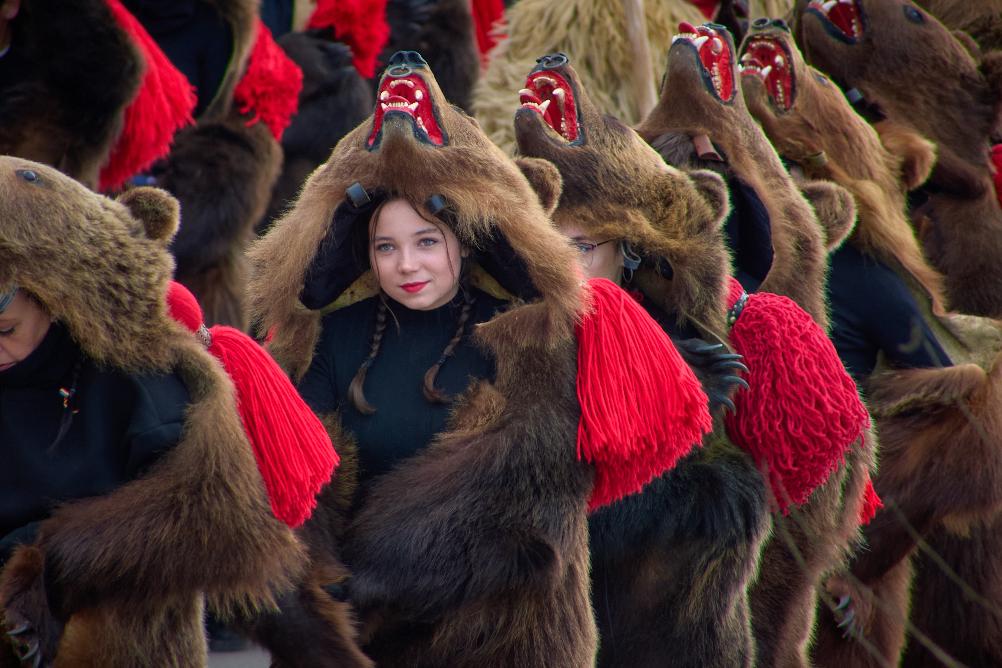 Dancing Bears Festival, Romania. Photo:  Burcea Marius / Shutterstock.com