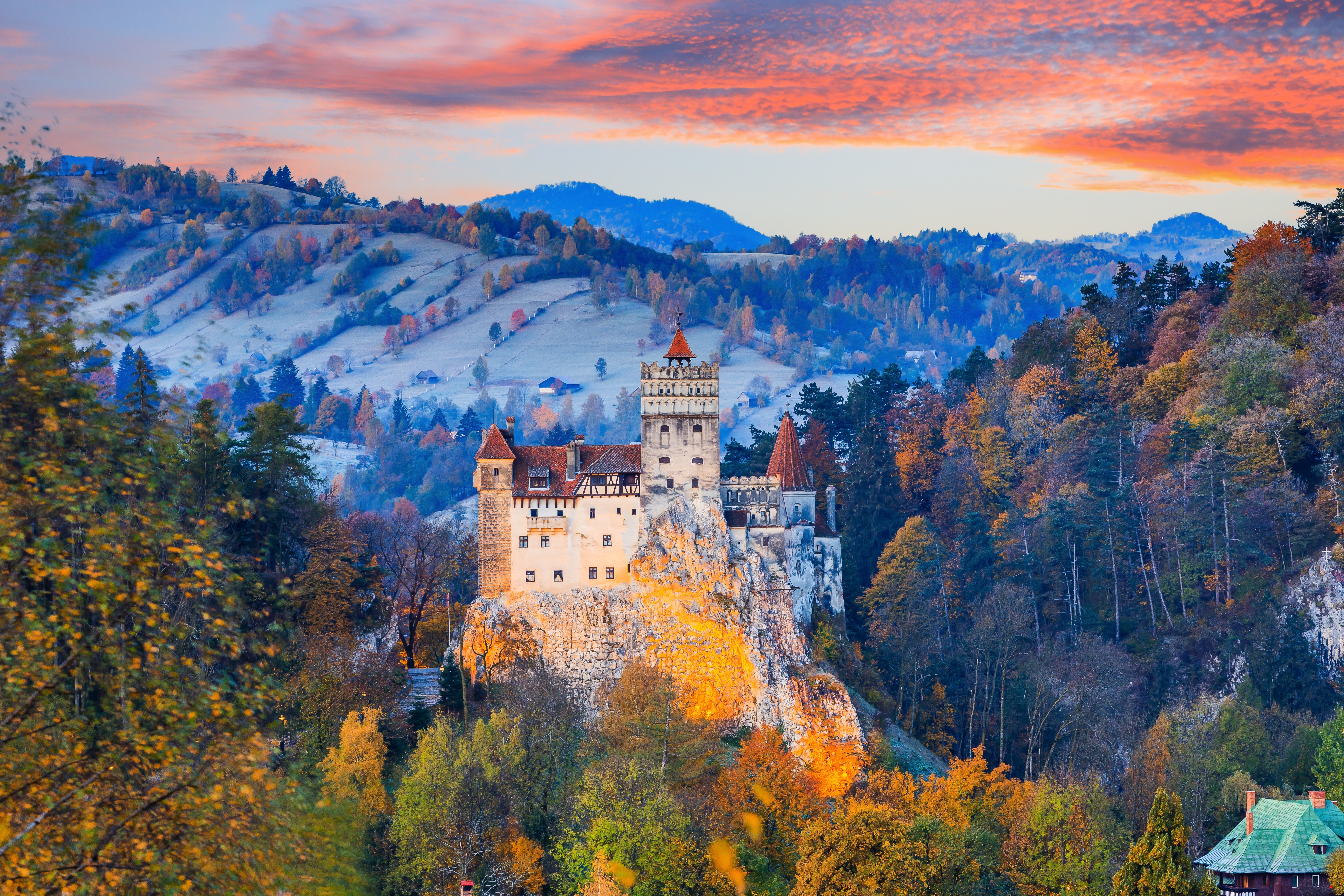 Dracula's Castle in Bran, Brasov. Photo: Shutterstock