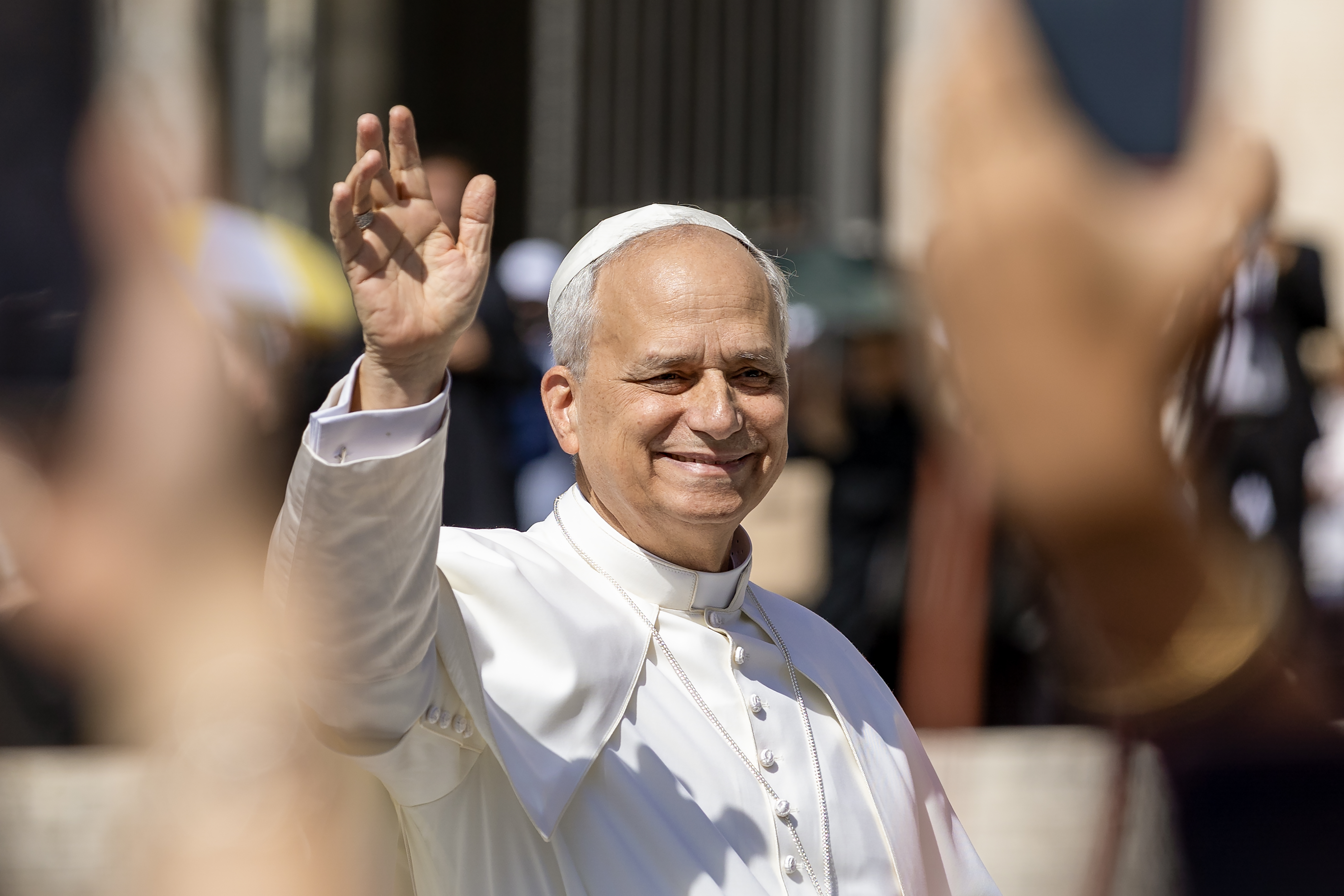 Pope Leo XIV. Photo:  Fabrizio Maffei / Shutterstock.com