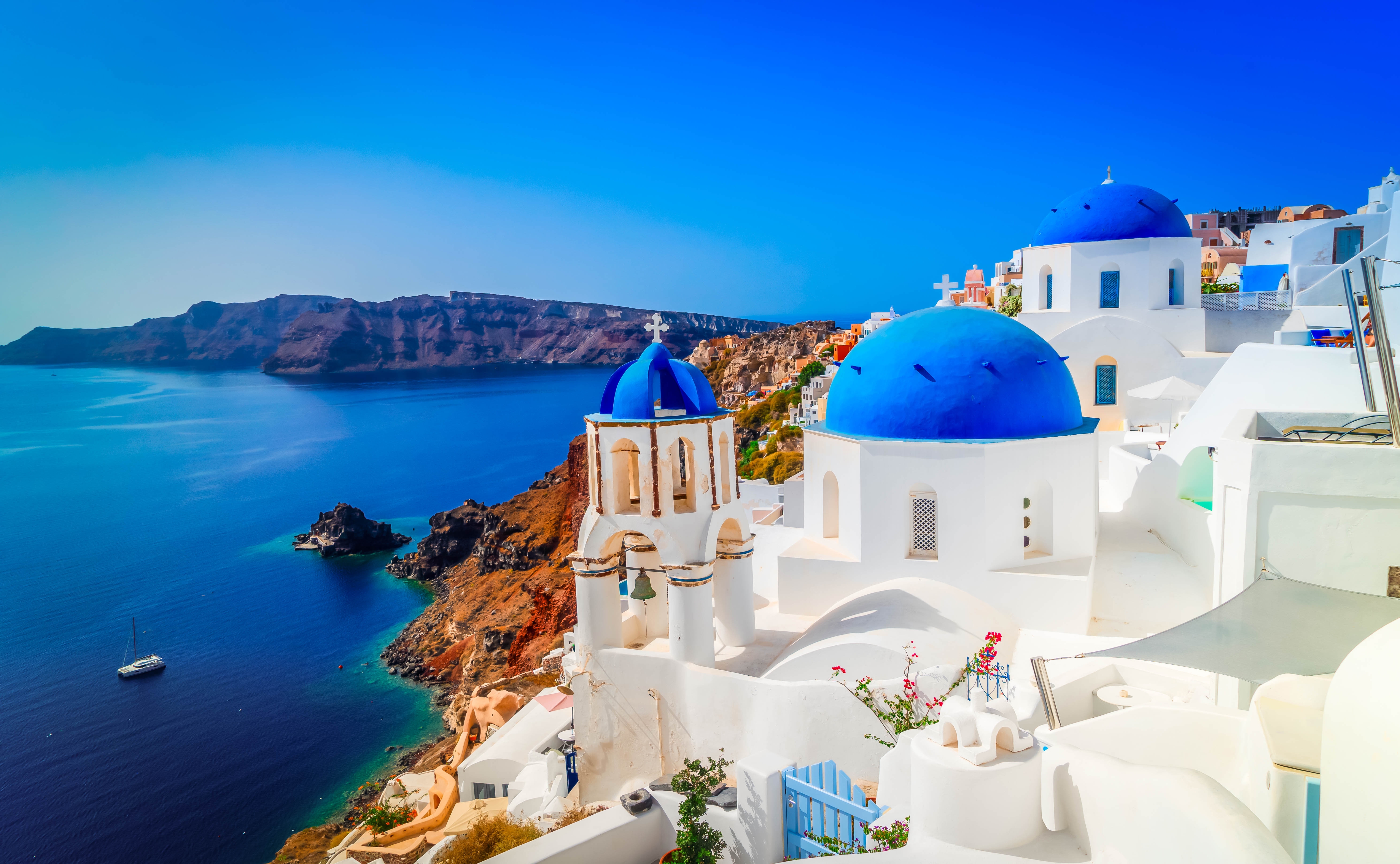 Santorini, Greece. Photo: Shutterstock