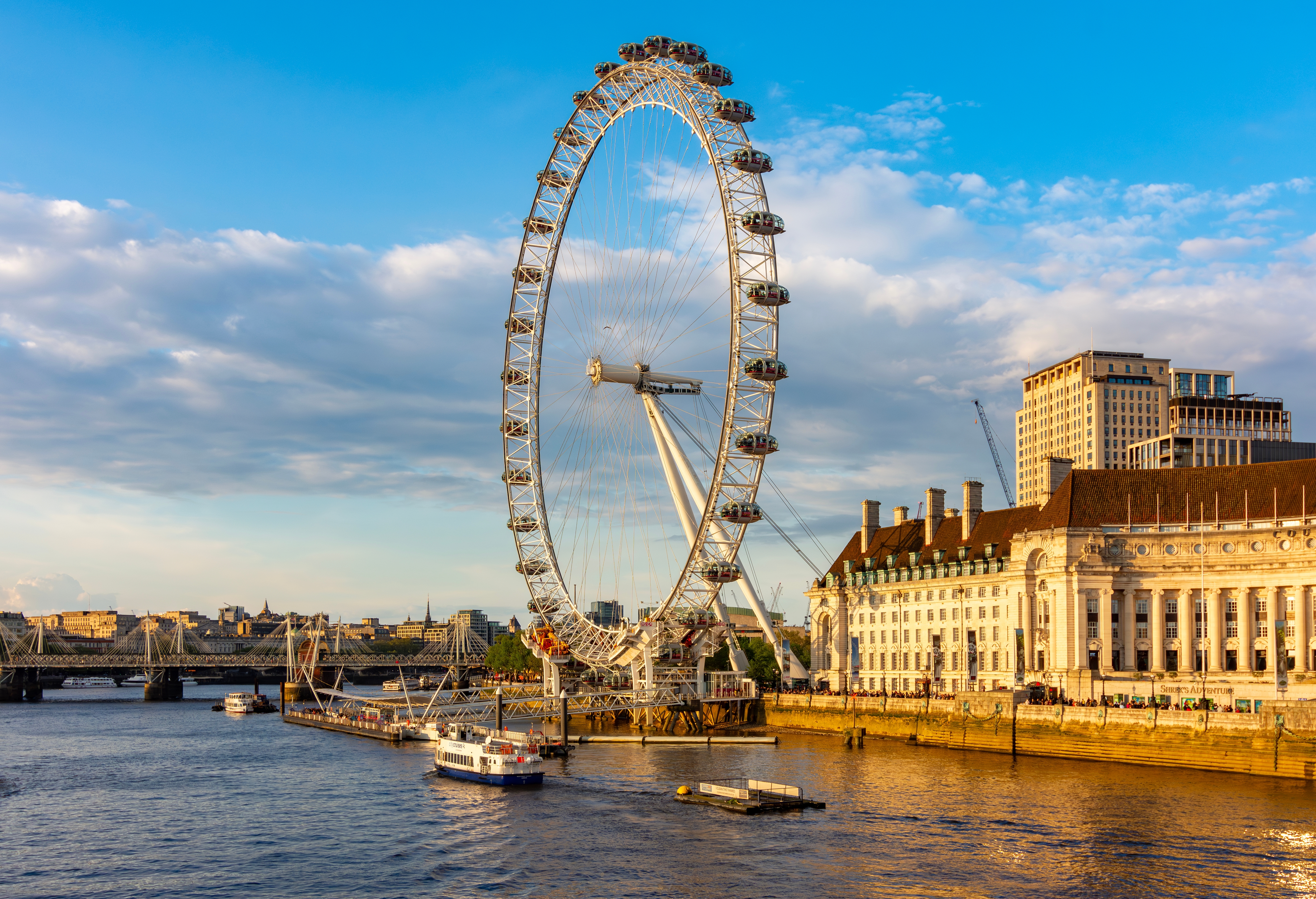 London Eye. Photo:  Mistervlad / Shutterstock.com