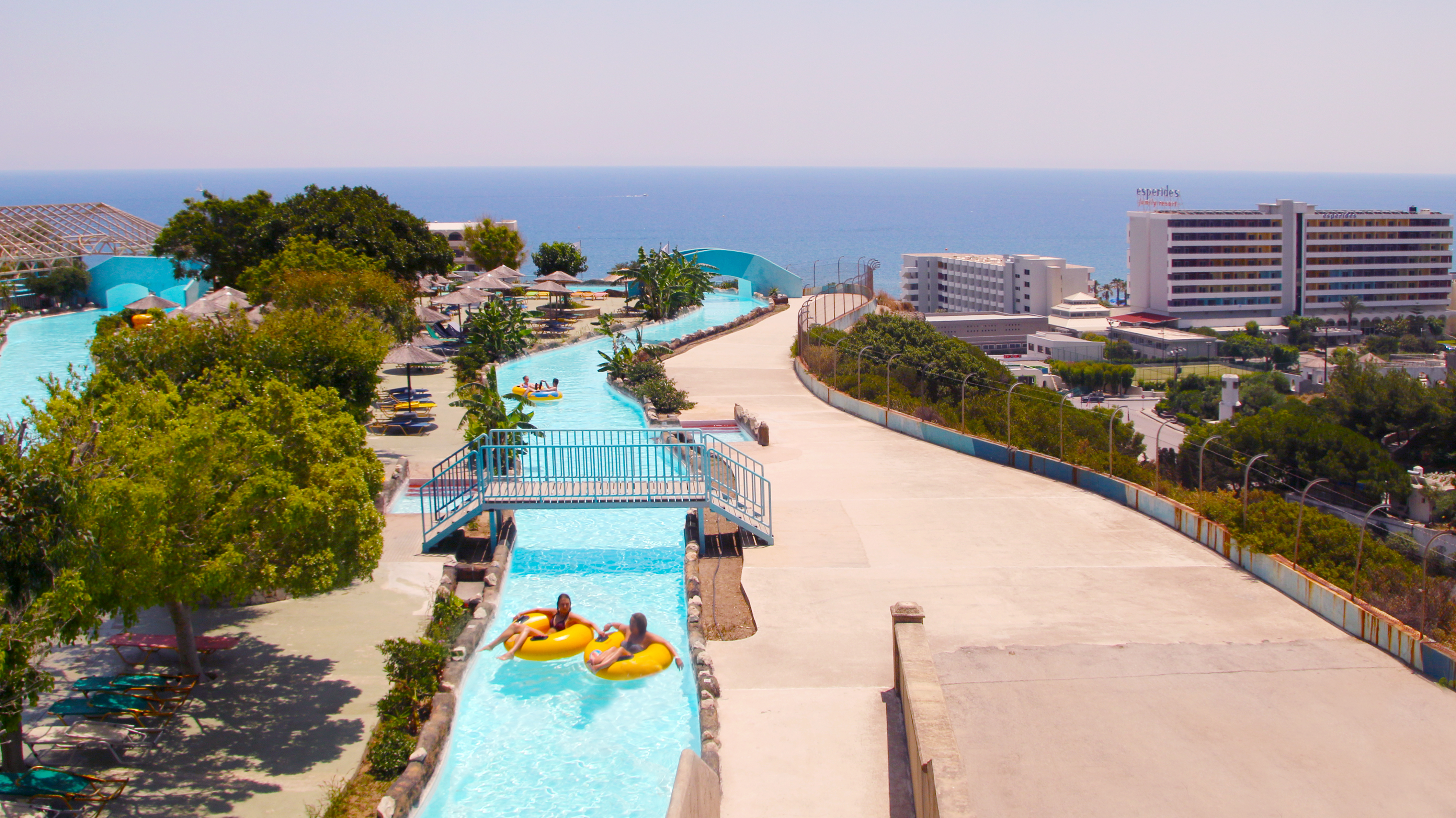 Water Park Faliraki, Greece. Photo: Valsib / Shutterstock.com
