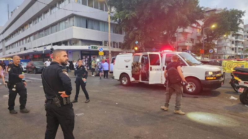 זירת פגיעת הכטב"מ (צילום: משטרת ישראל)