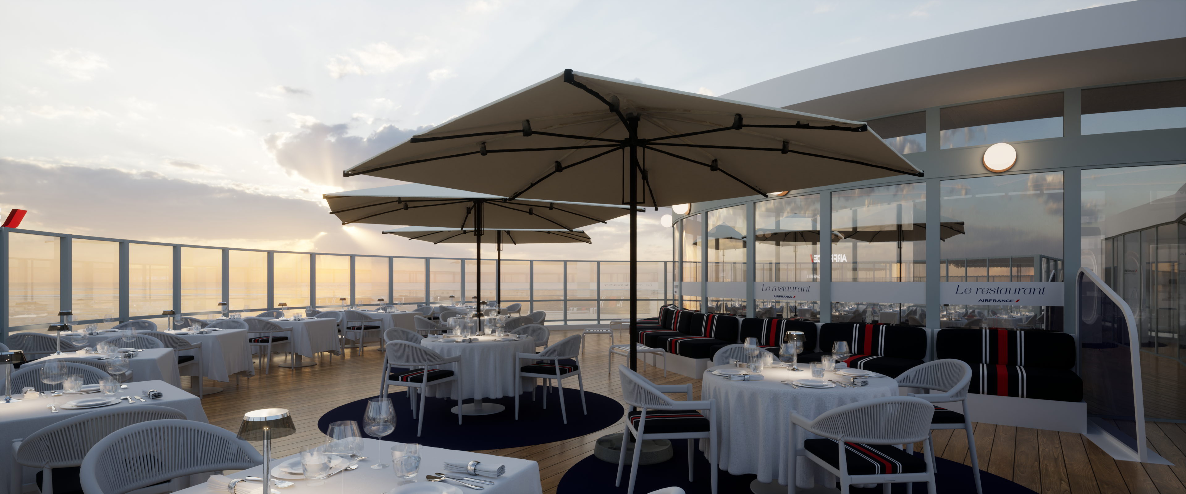 Le Restaurant Air France. Photo: © Air France