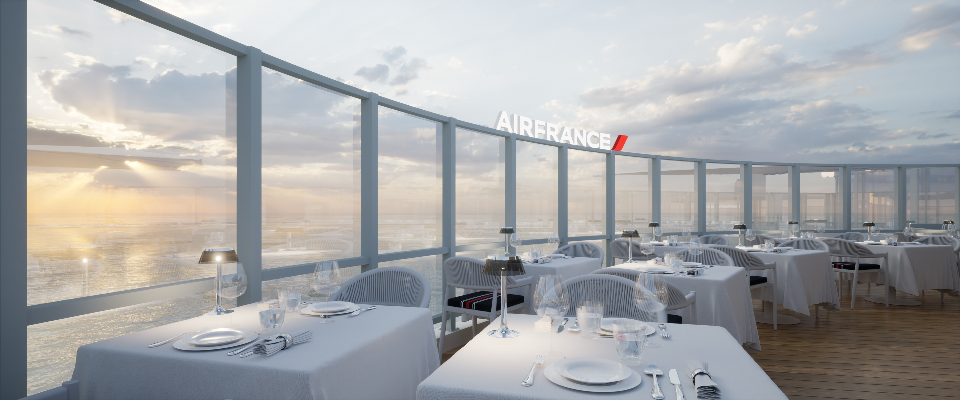 Le Restaurant Air France. Photo: © Air France