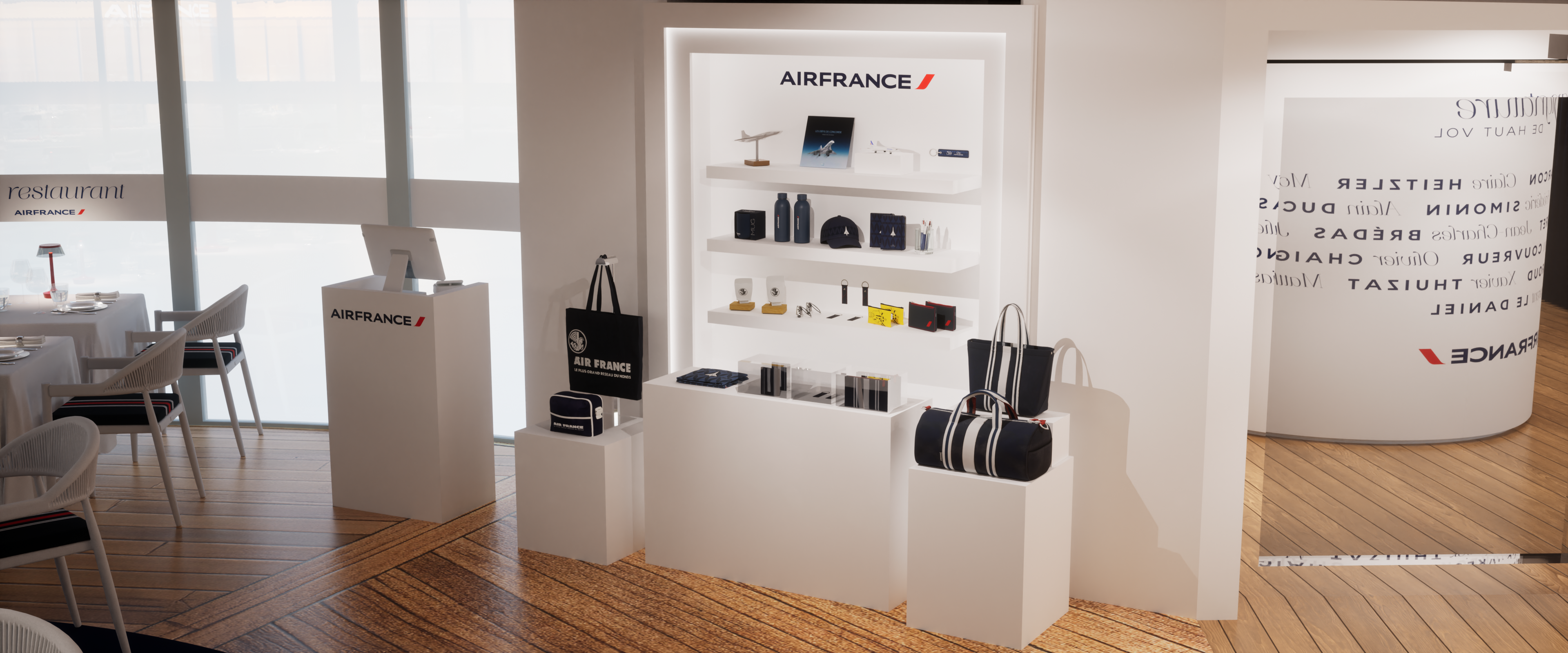 Le Restaurant Air France. Photo: © Air France