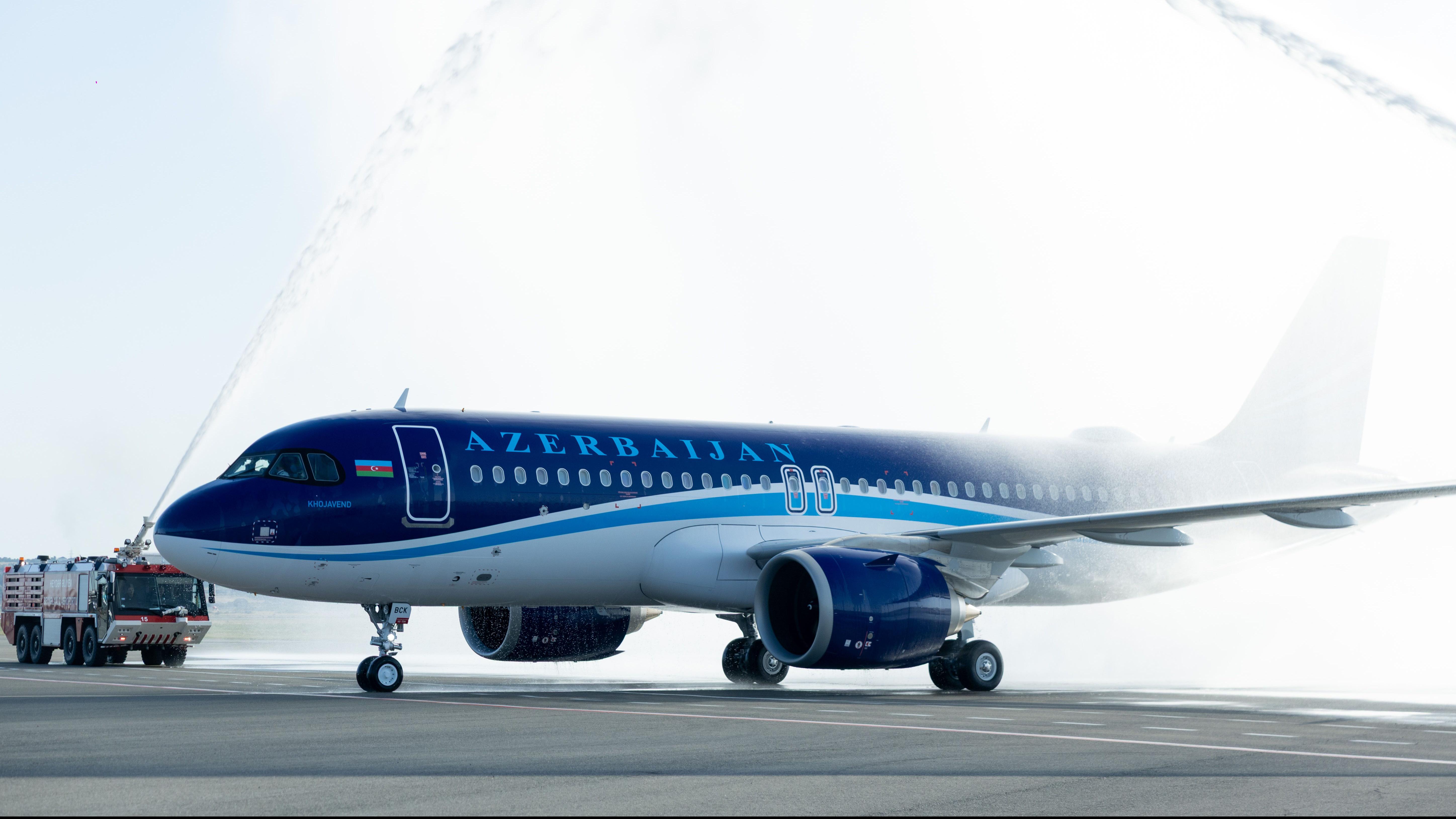 Azerbaijan Airlines' new aircraft. Photo: AZAL