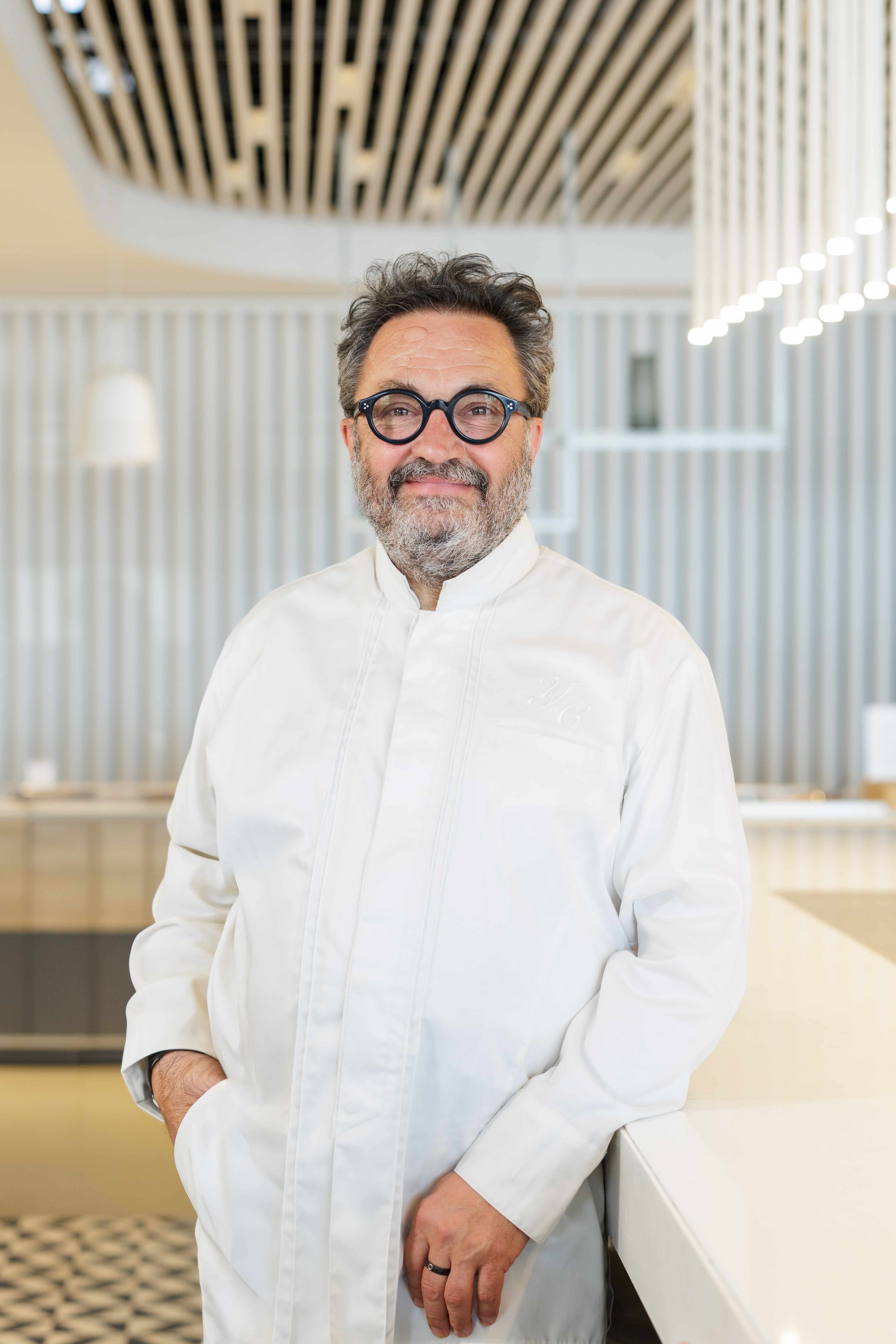 Chef Yves Camdeborde. Photo: AIr France