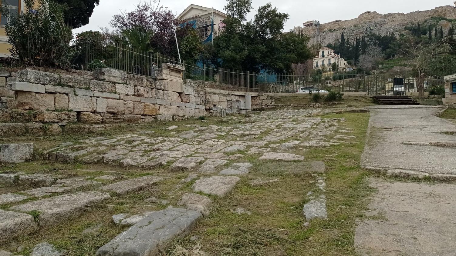 The temple to be rebuilt in Athens. Photo: Greek Ministry of Culture