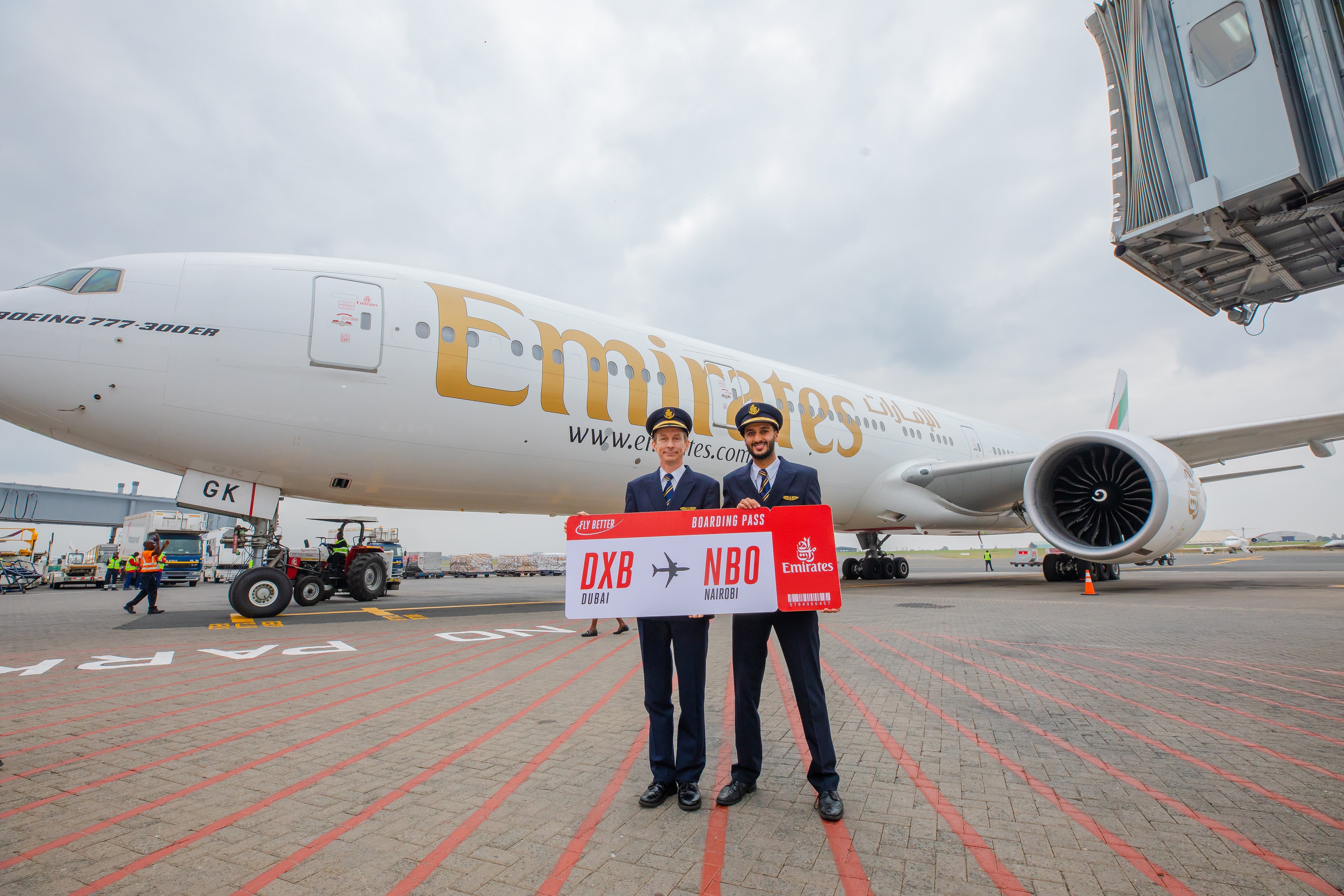 With the launch of EK717, Emirates now offers 21 weekly flights on the Dubai-Nairobi route 2. Photo: Emirates