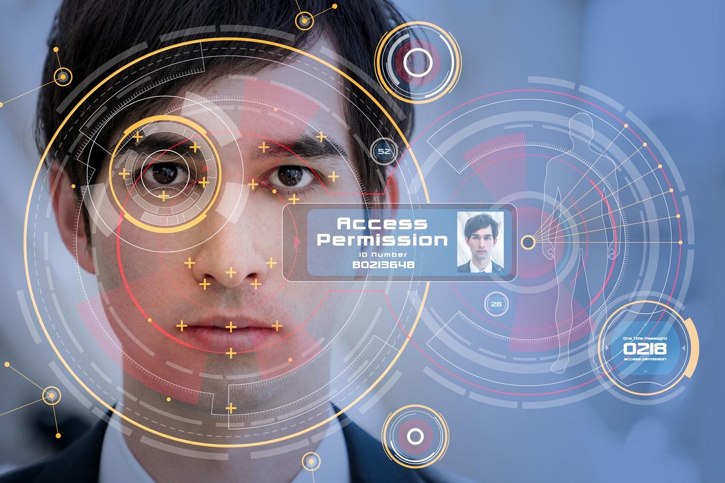 Facial recognition technology at worldwide airports. Photo: SHUTTERSTOCK