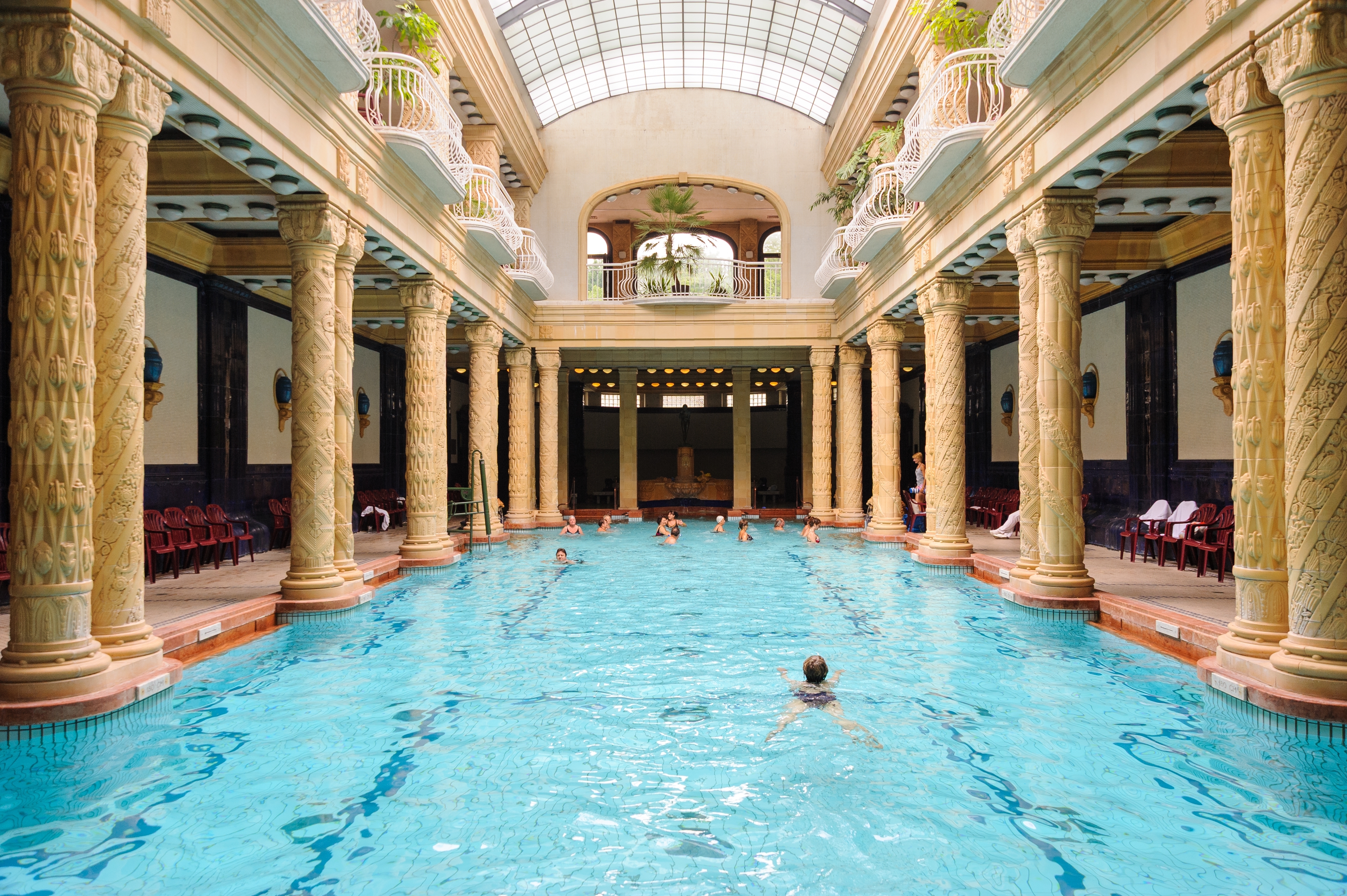 Gellert Baths, interior pool. Photo: Alex Segre / Shutterstock.com
