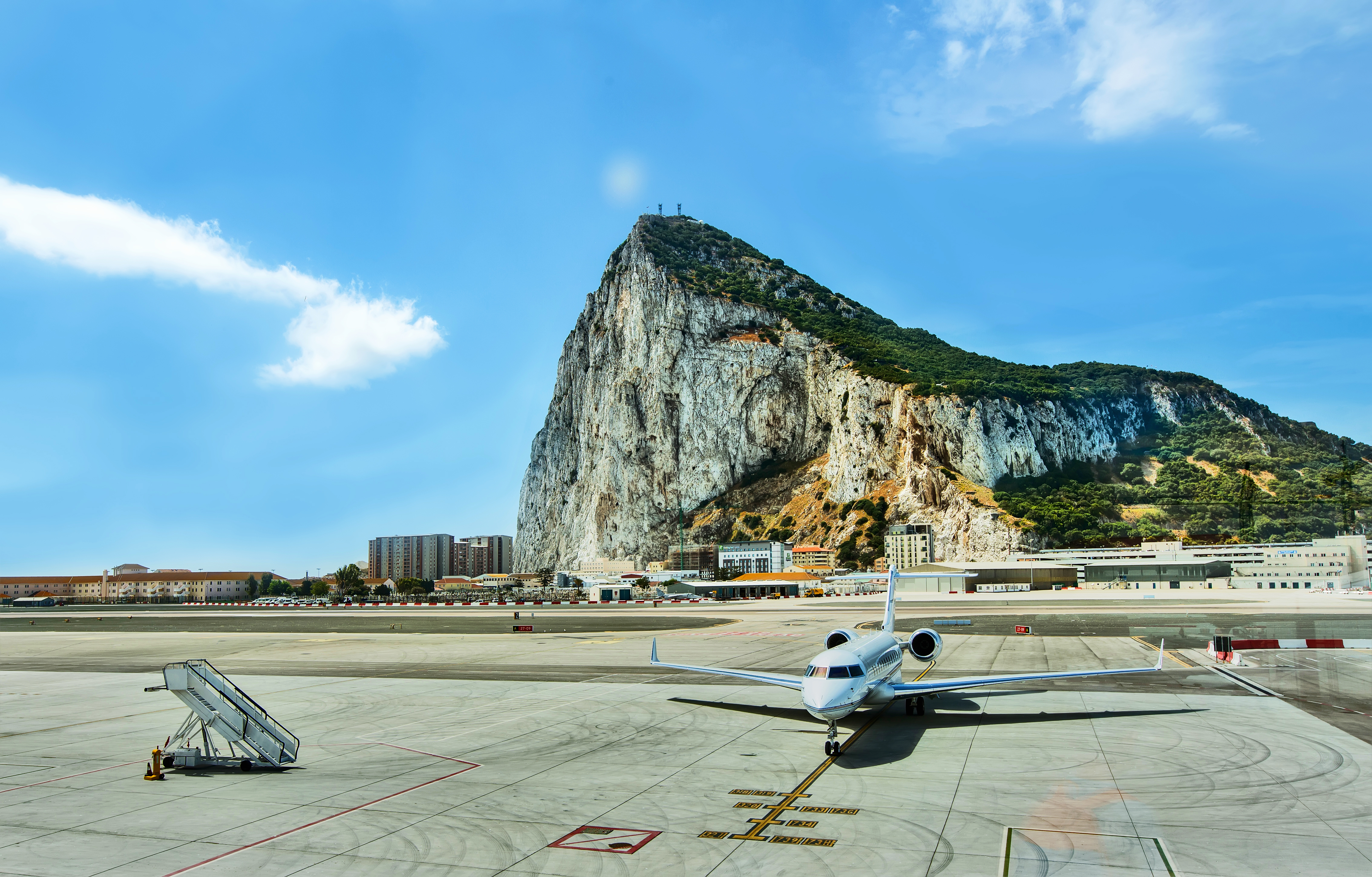 Gibraltar Airport. Photo: Irina Rogova / Shutterstock.com