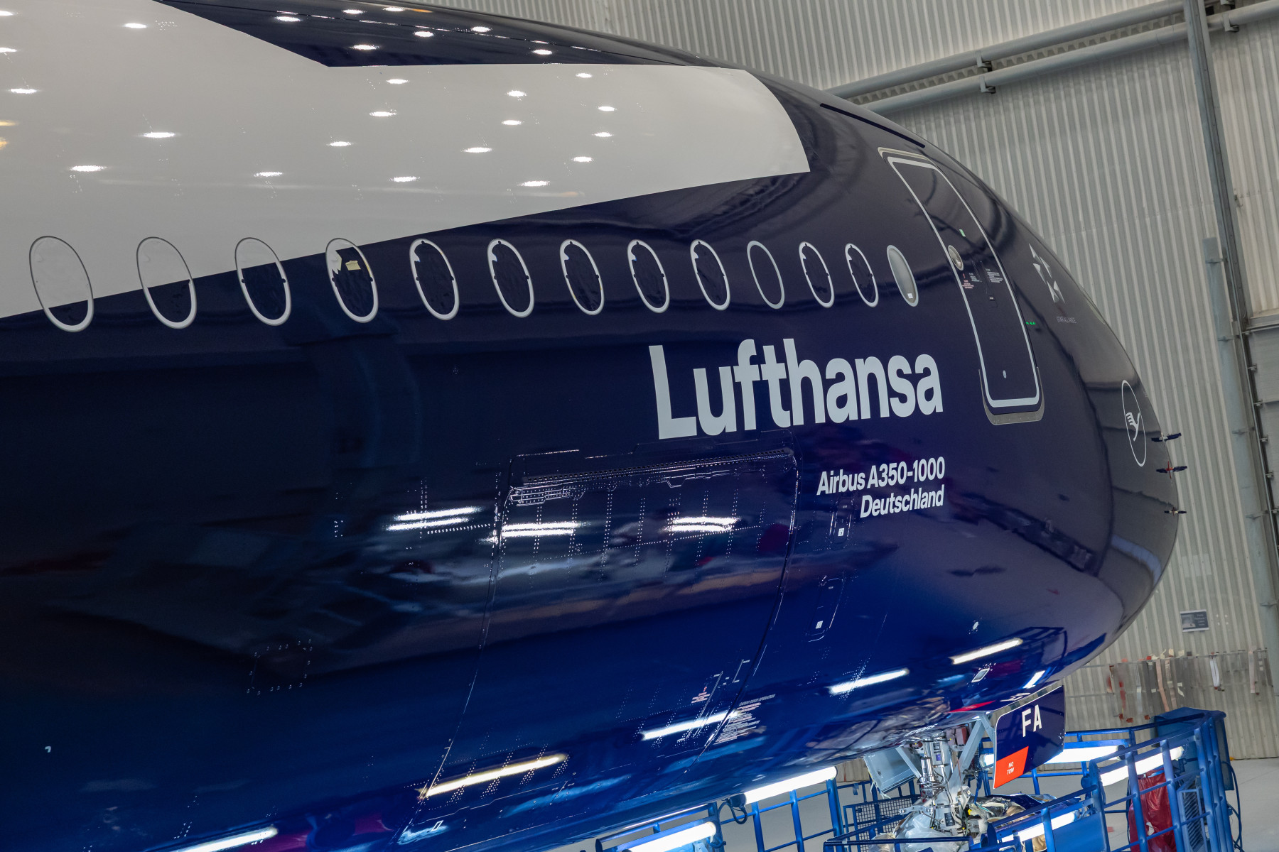 Airbus A350-1000. Photo: Lufthansa