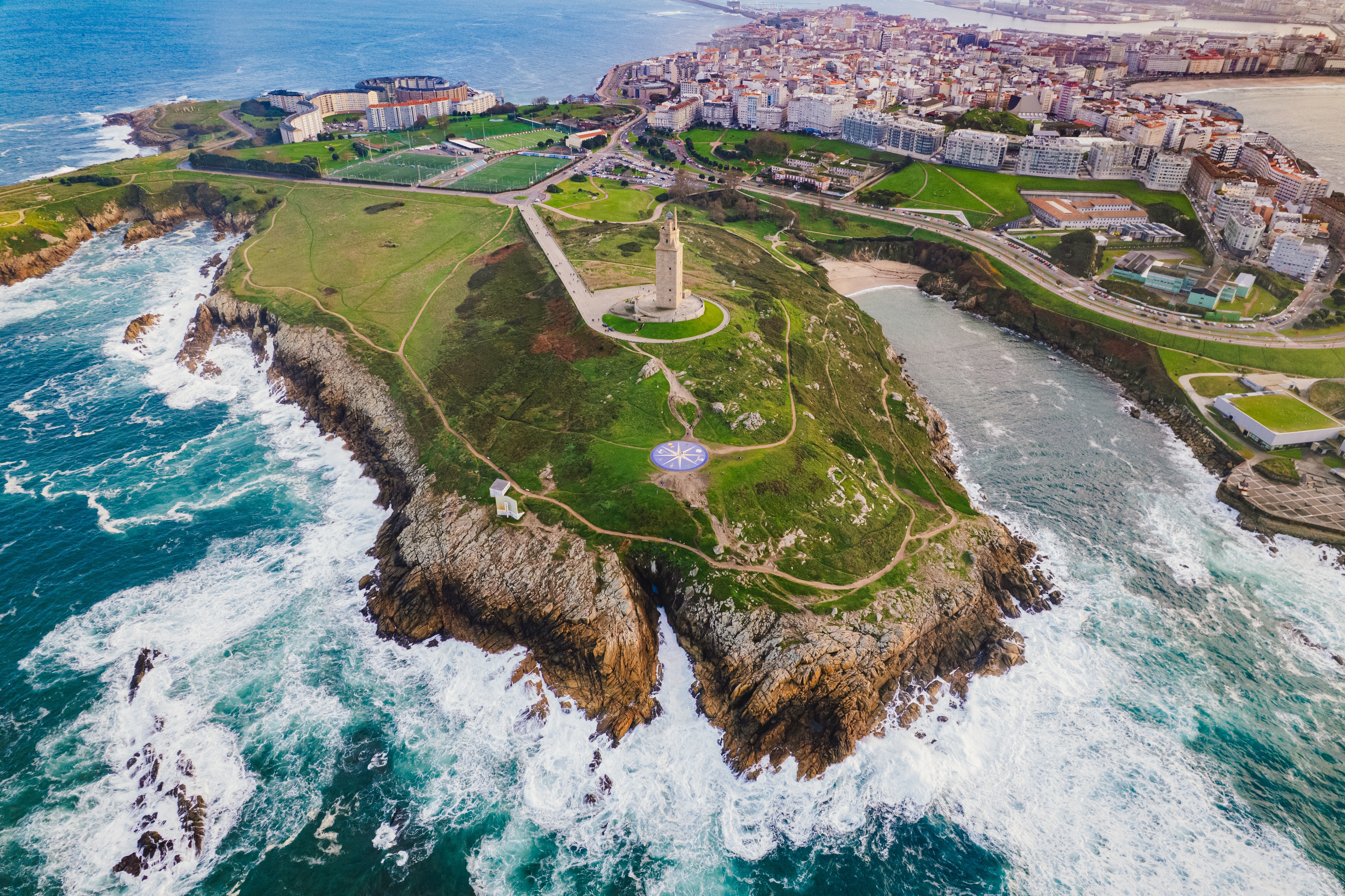 Hercules' Tower, A Coruna, Spain. Photo: Shutterstock
