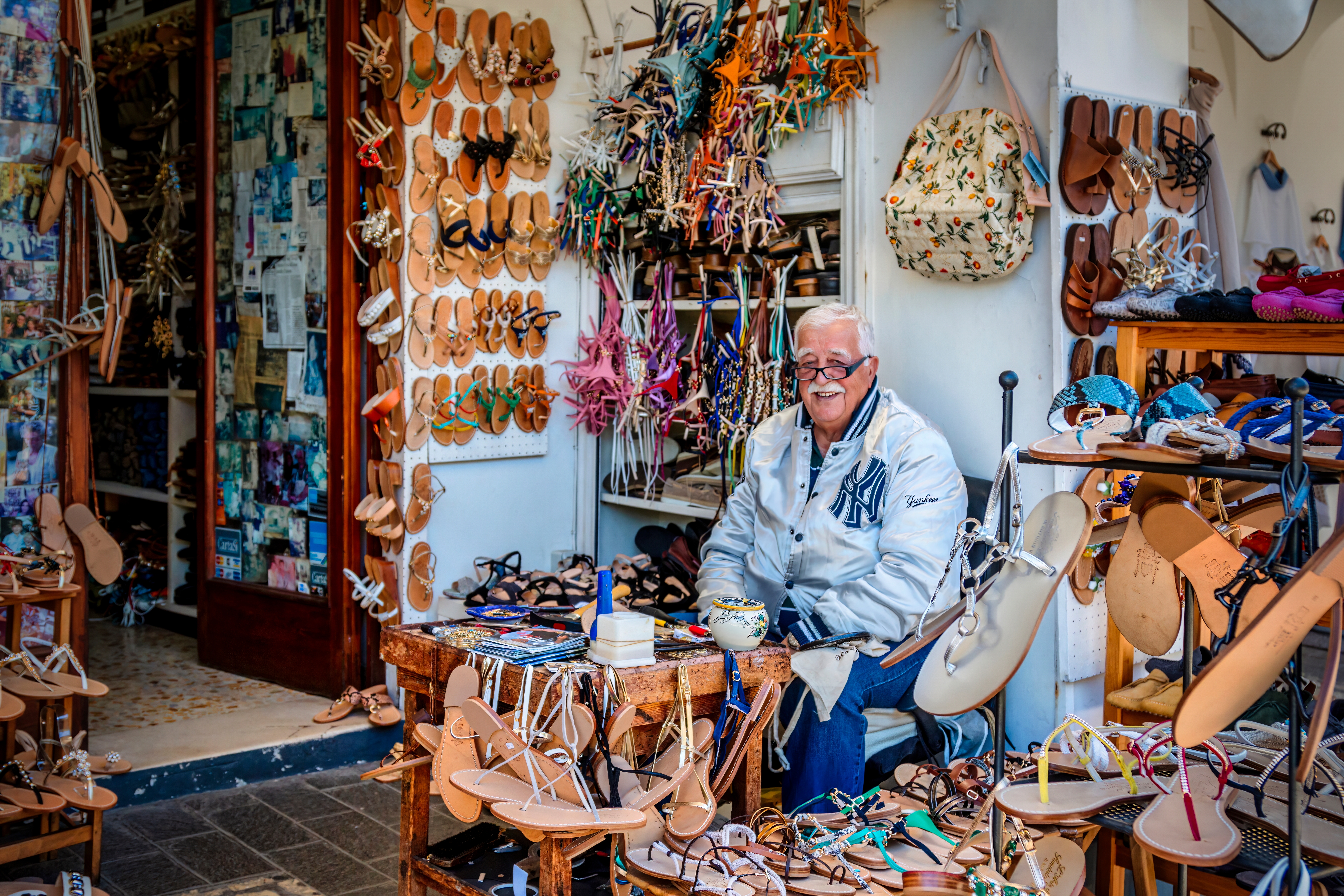 Capri Sandal Master Antonio Viva. Photo: Asim Ali Malik / Shutterstock.com