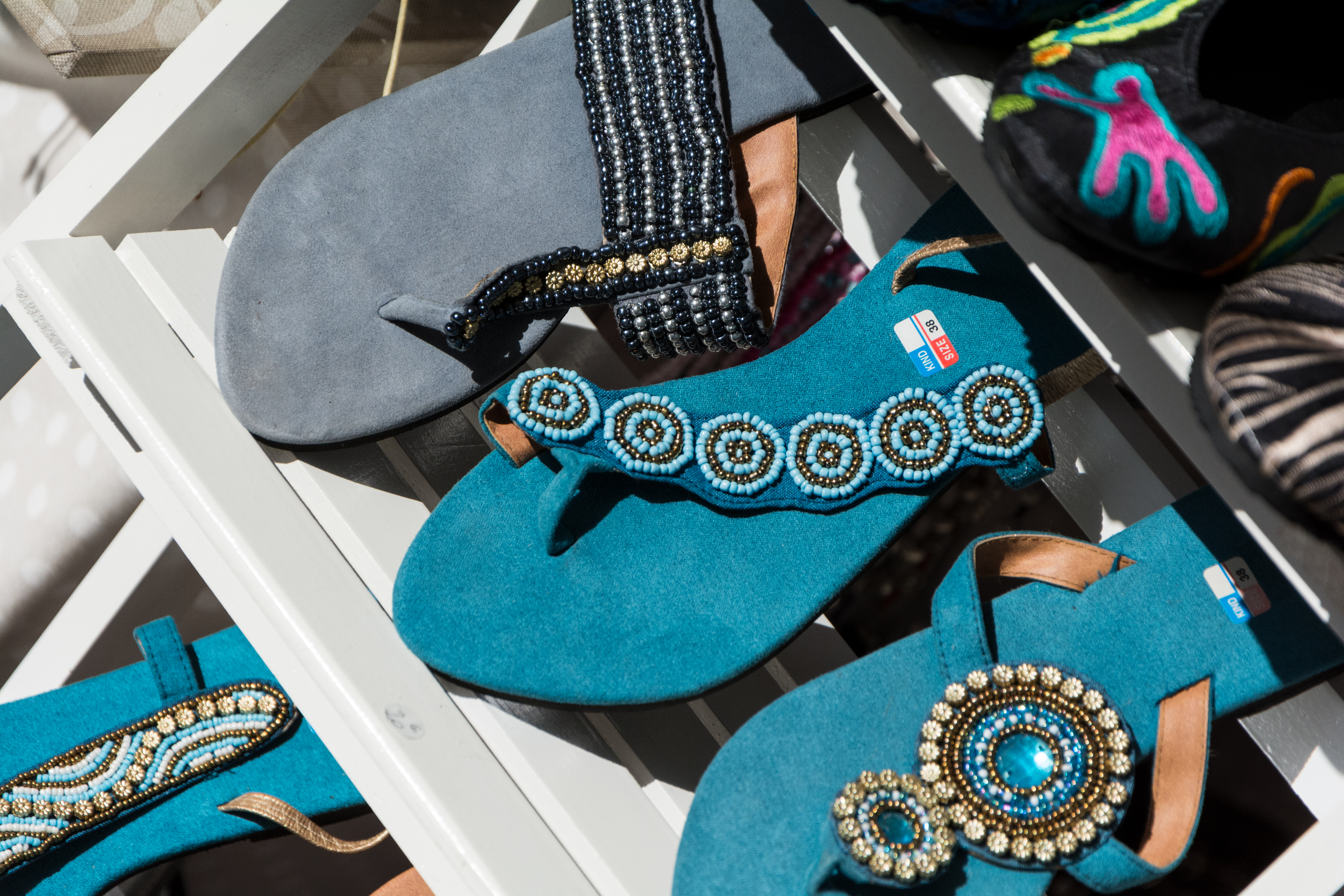 Handmade sandals in Sardinia. Photo: Shutterstock