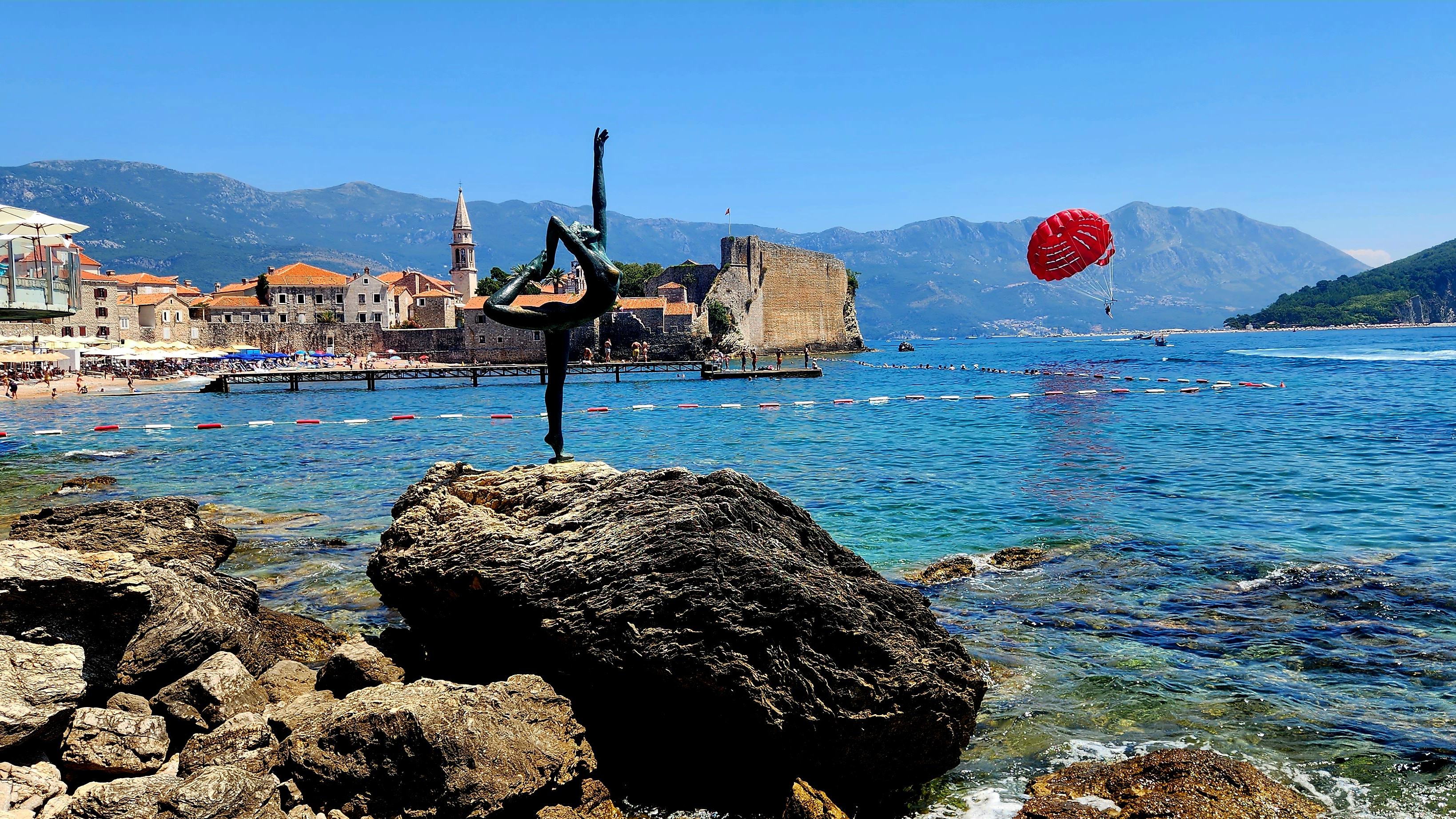 Budva ballerina. Photo: Shutterstock