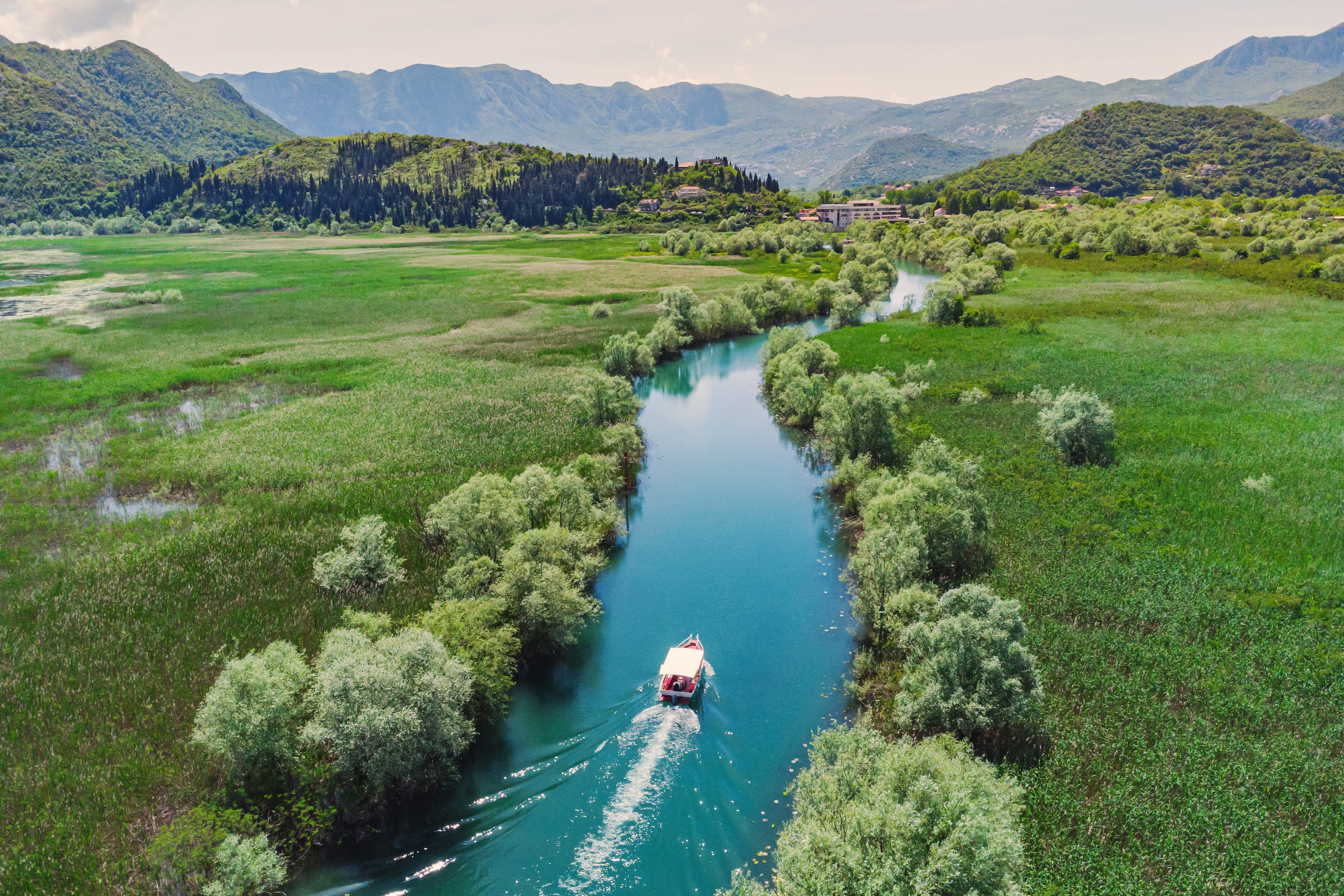 Boat tour on Lake Skadar. Photo: Shutterstock