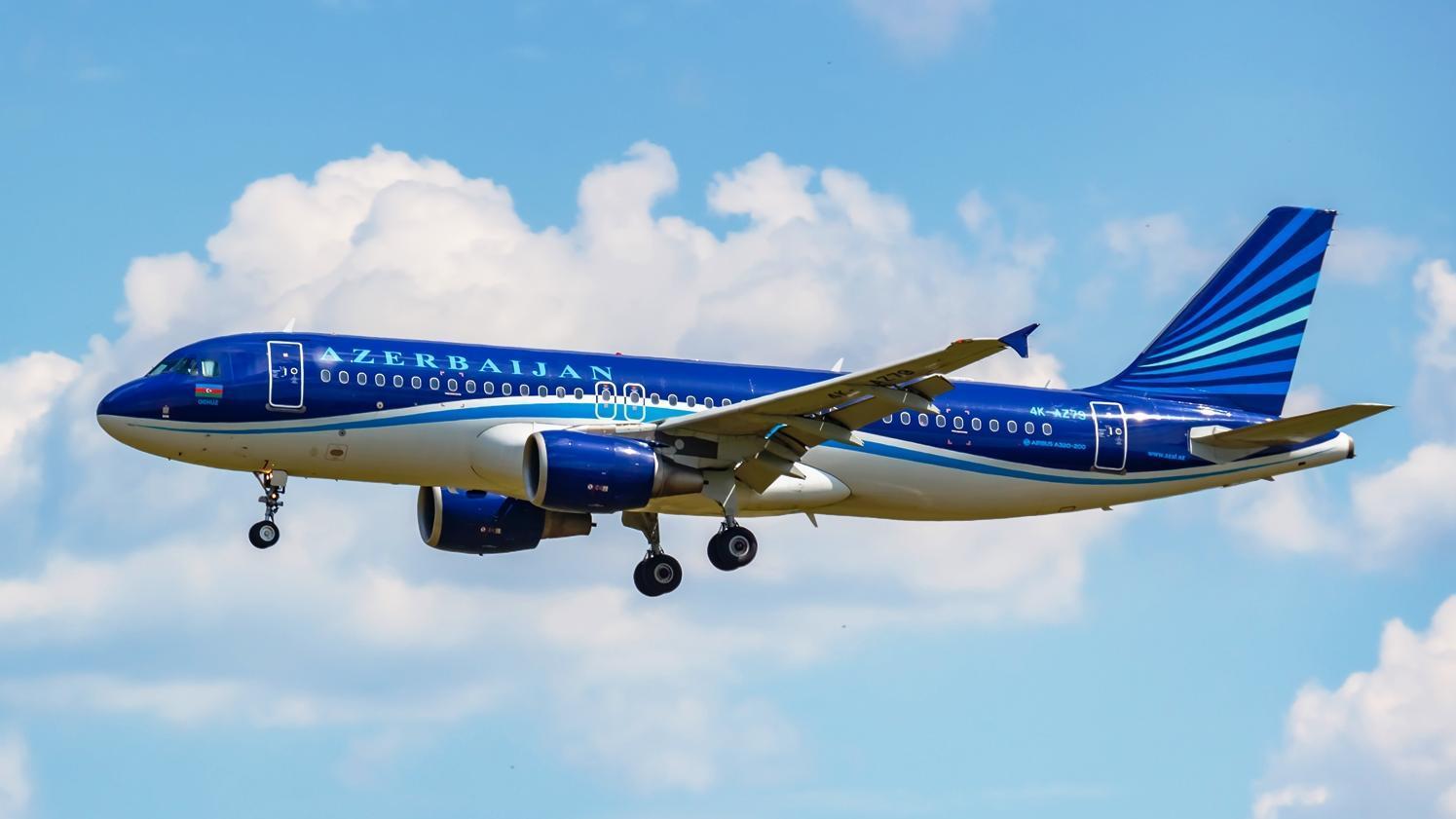 Azerbaijan Airlines. Photo: Shutterstock