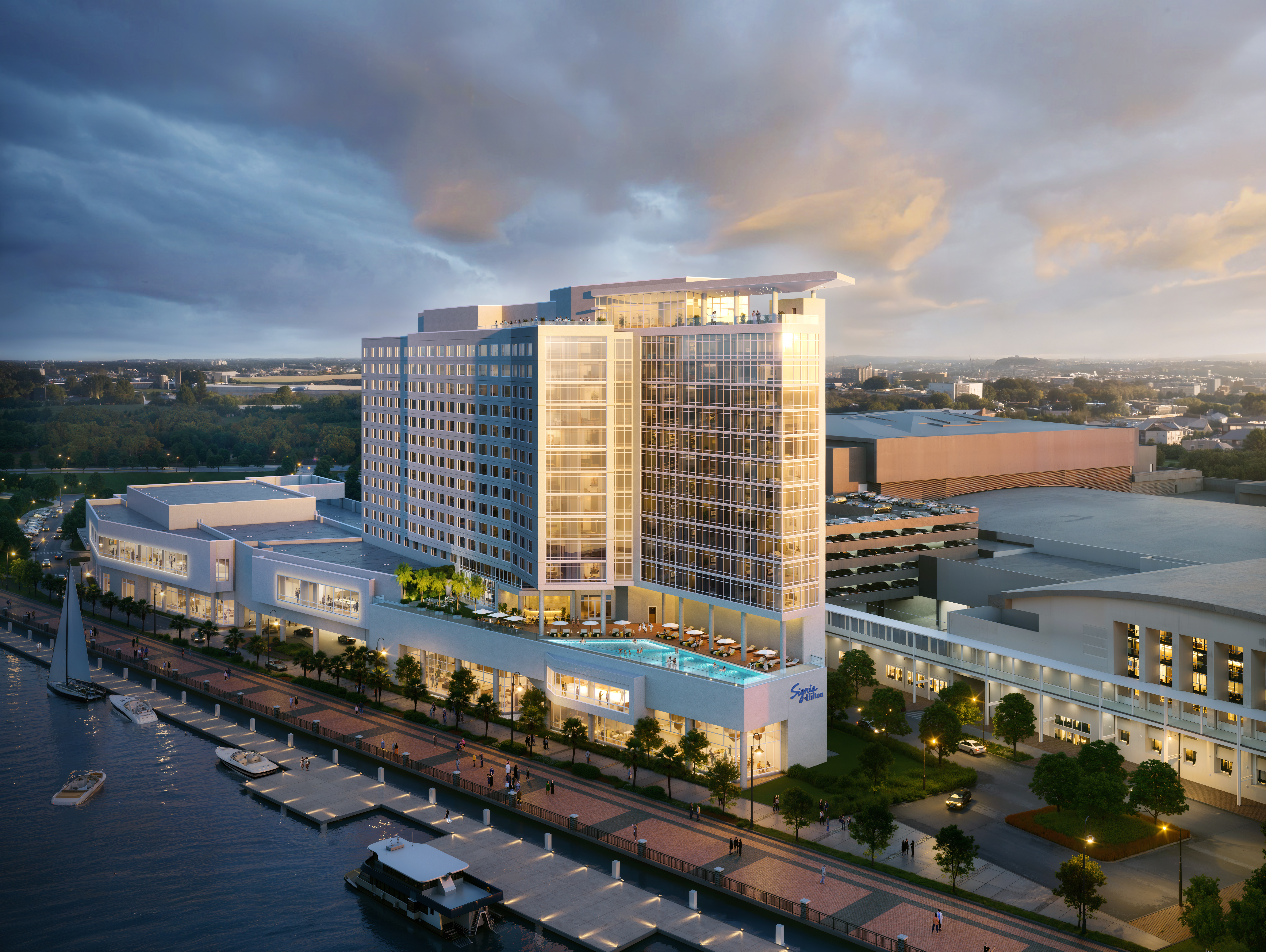 Signia Hilton Savannah. Photo: © 2026 Hilton / Savannah Convention Center