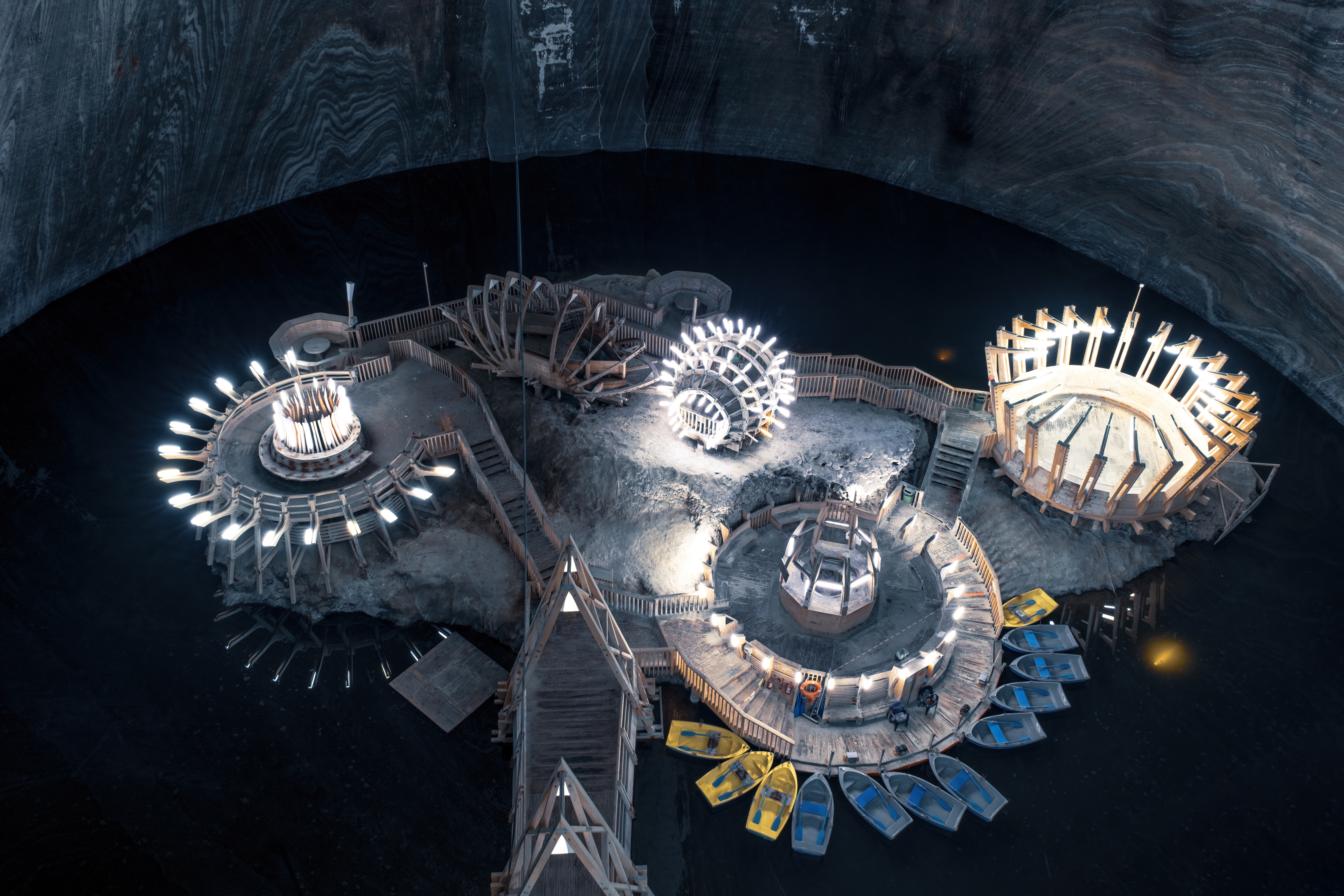 Lake at Salina Turda. Photo: Shutterstock