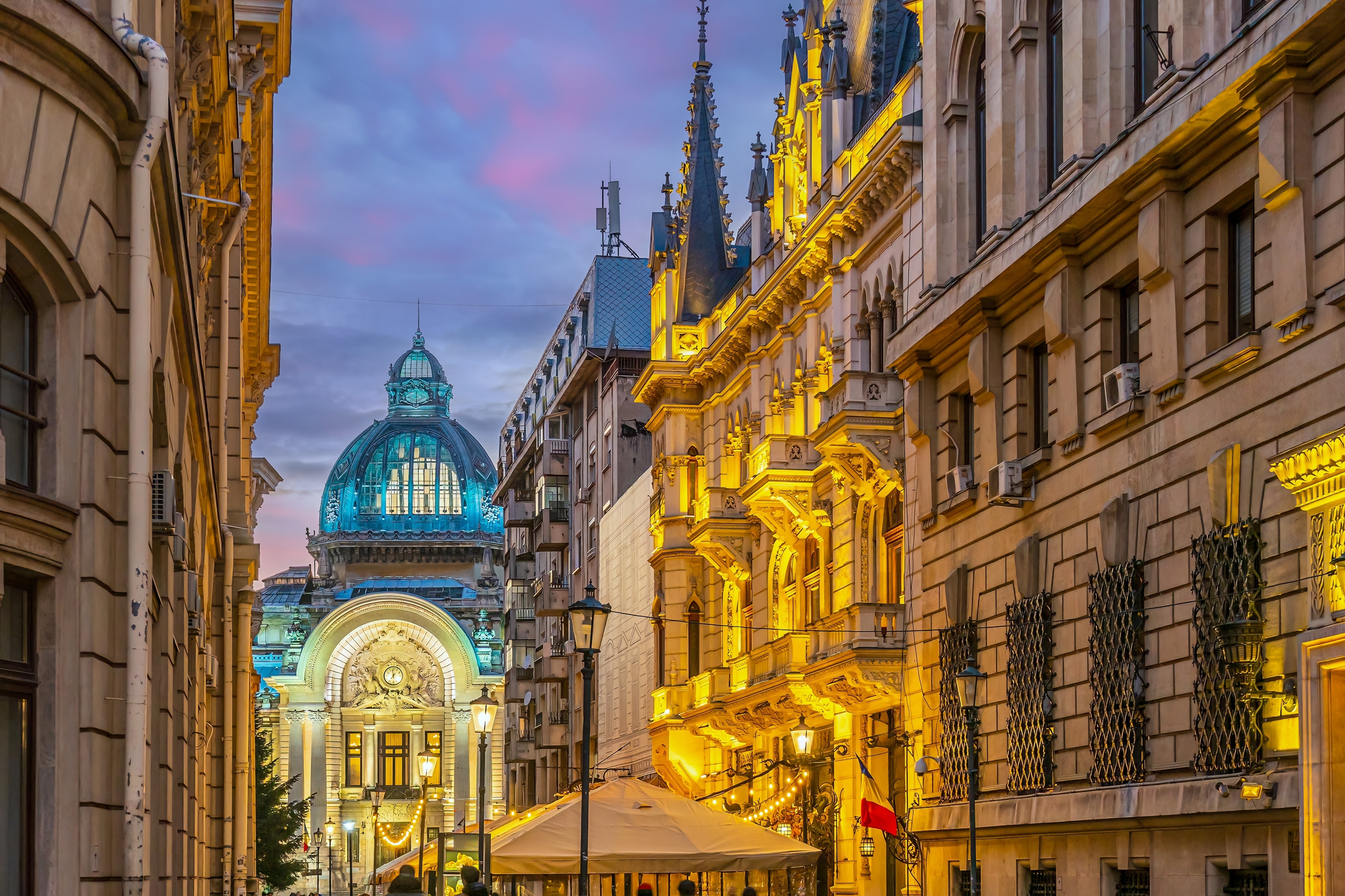 CEC Bank, Bucharest. Photo: Shutterstock