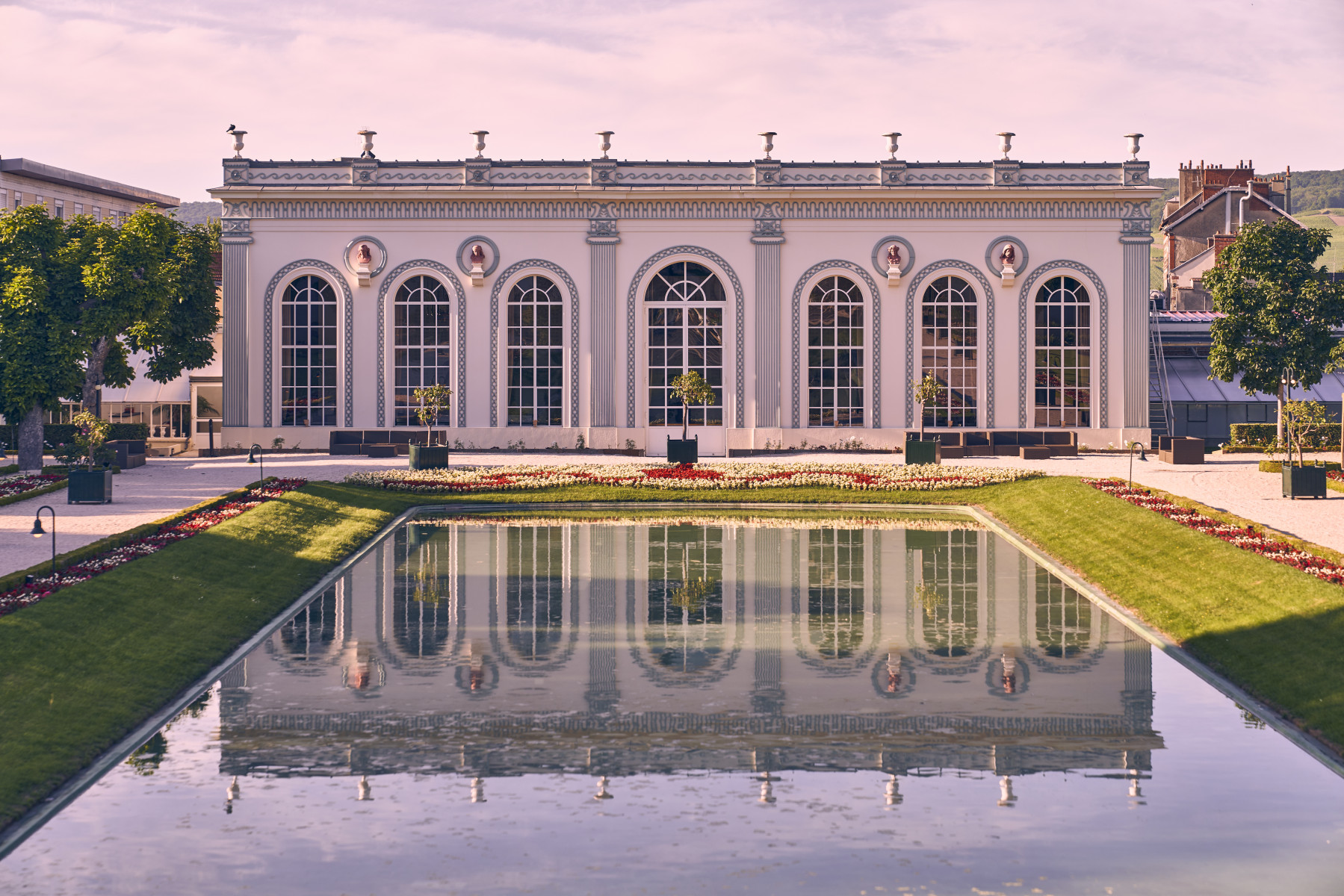 Moët & Chandon Orangerie. Photo: Emirates