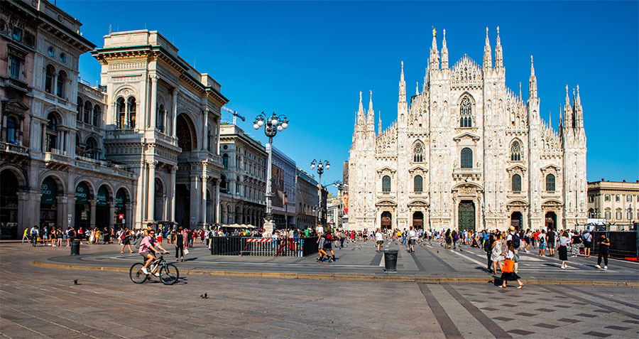 Milan. Photo: Shutterstock