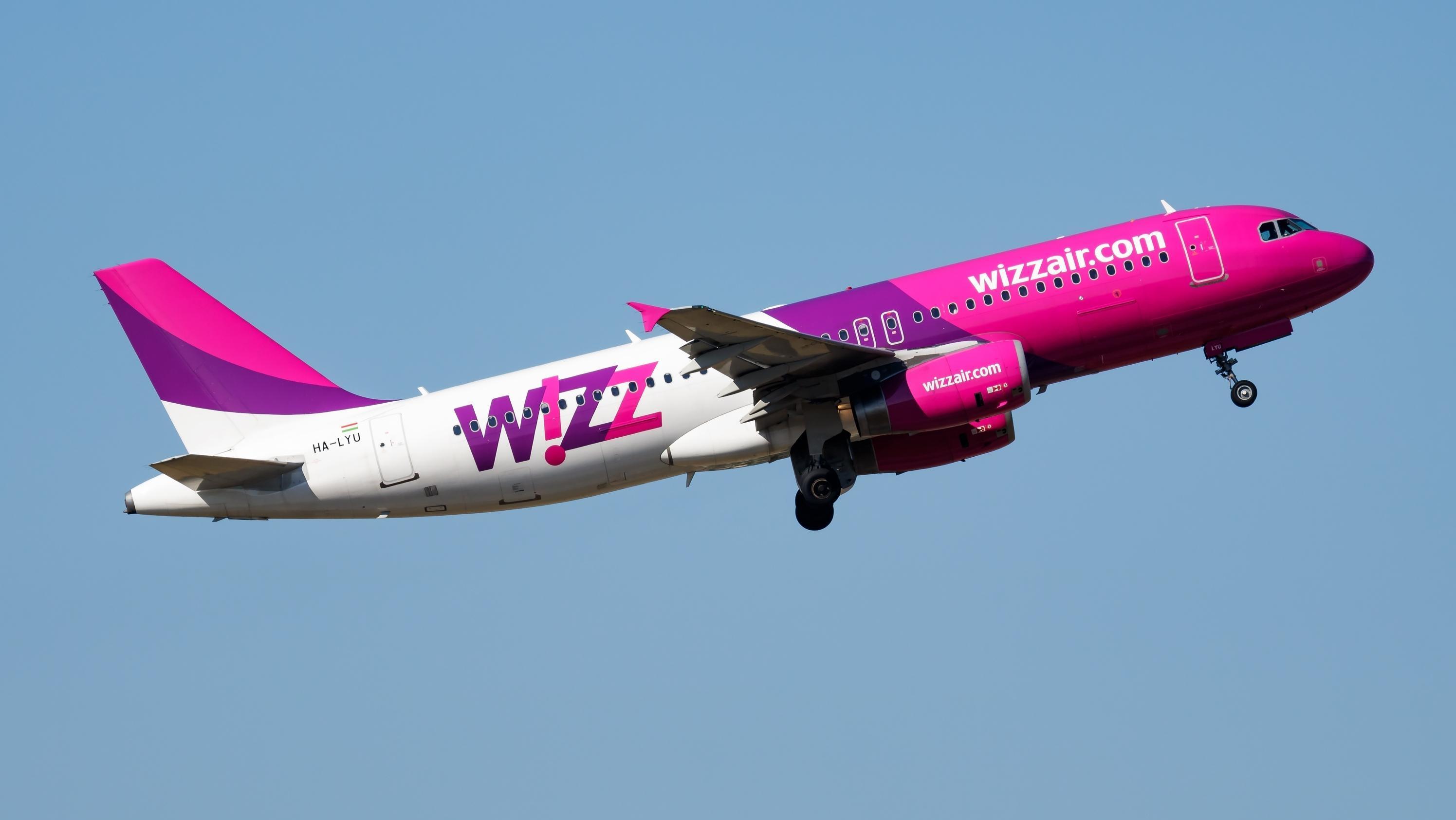 Wizz Air. Photo: Soos Jozsef / Shutterstock.com