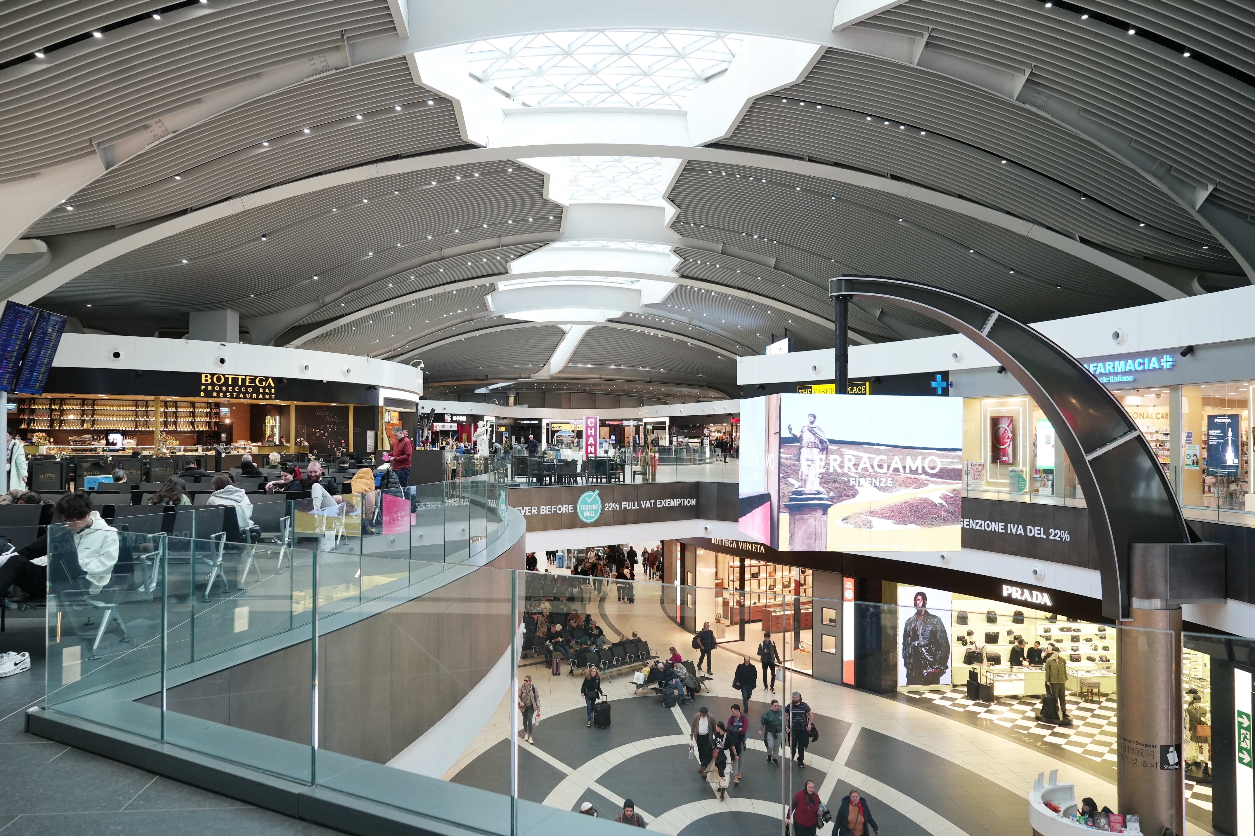 Rome Fiumicino Airport. Photo: MikeDotta / Shutterstock.com