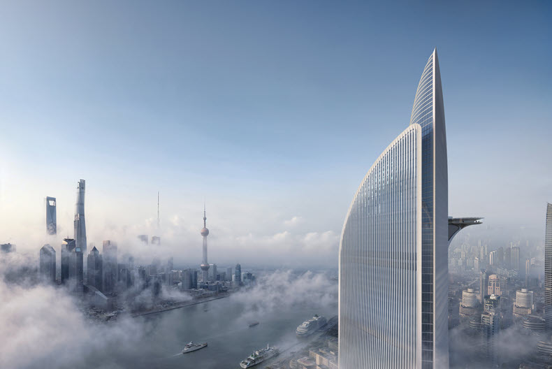 Ritz-Carlton Reserve in Shanghai (Rendering). Photo: Marriott International