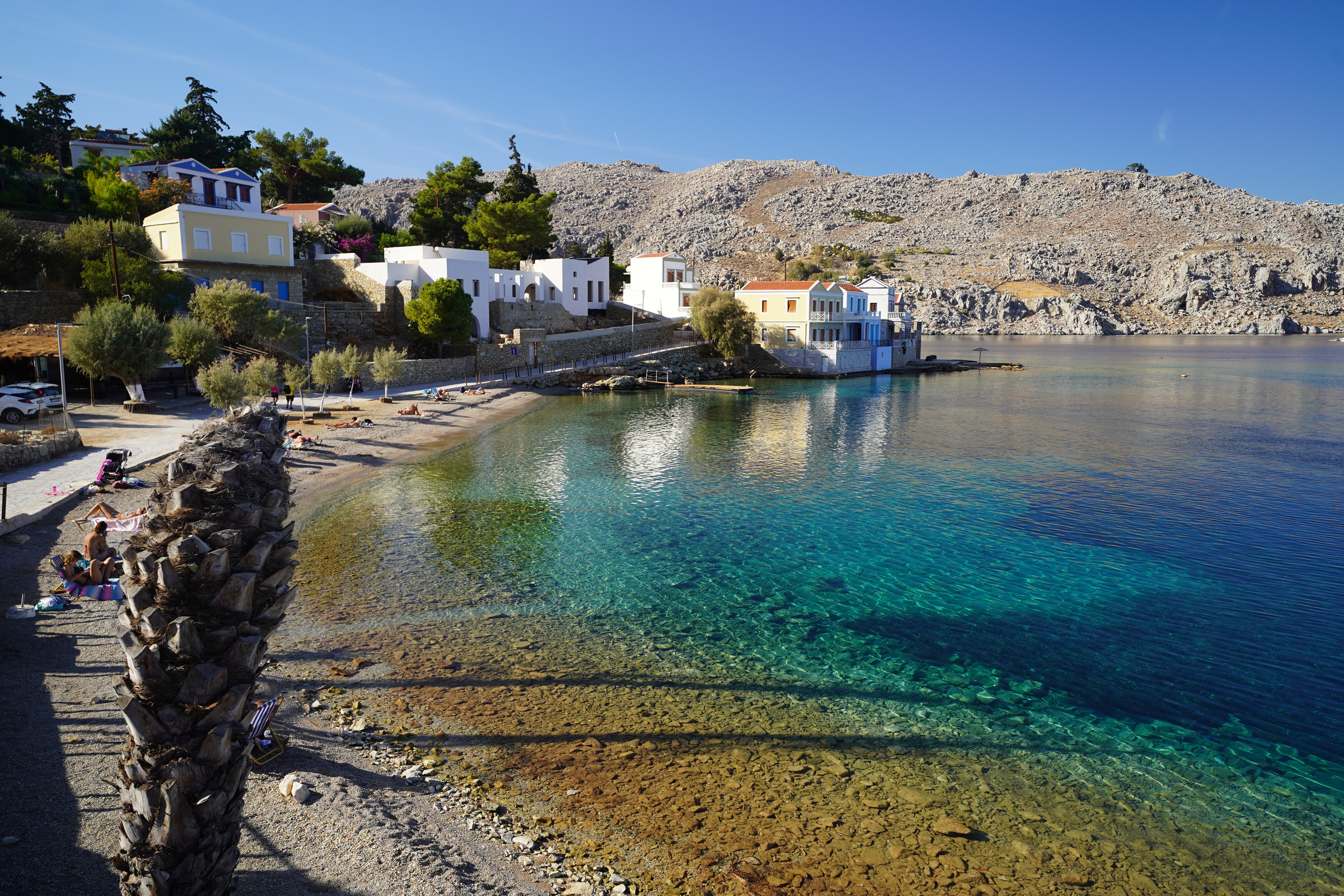Pedi and Emporios beach on Symi island. Photo: Shutterstock