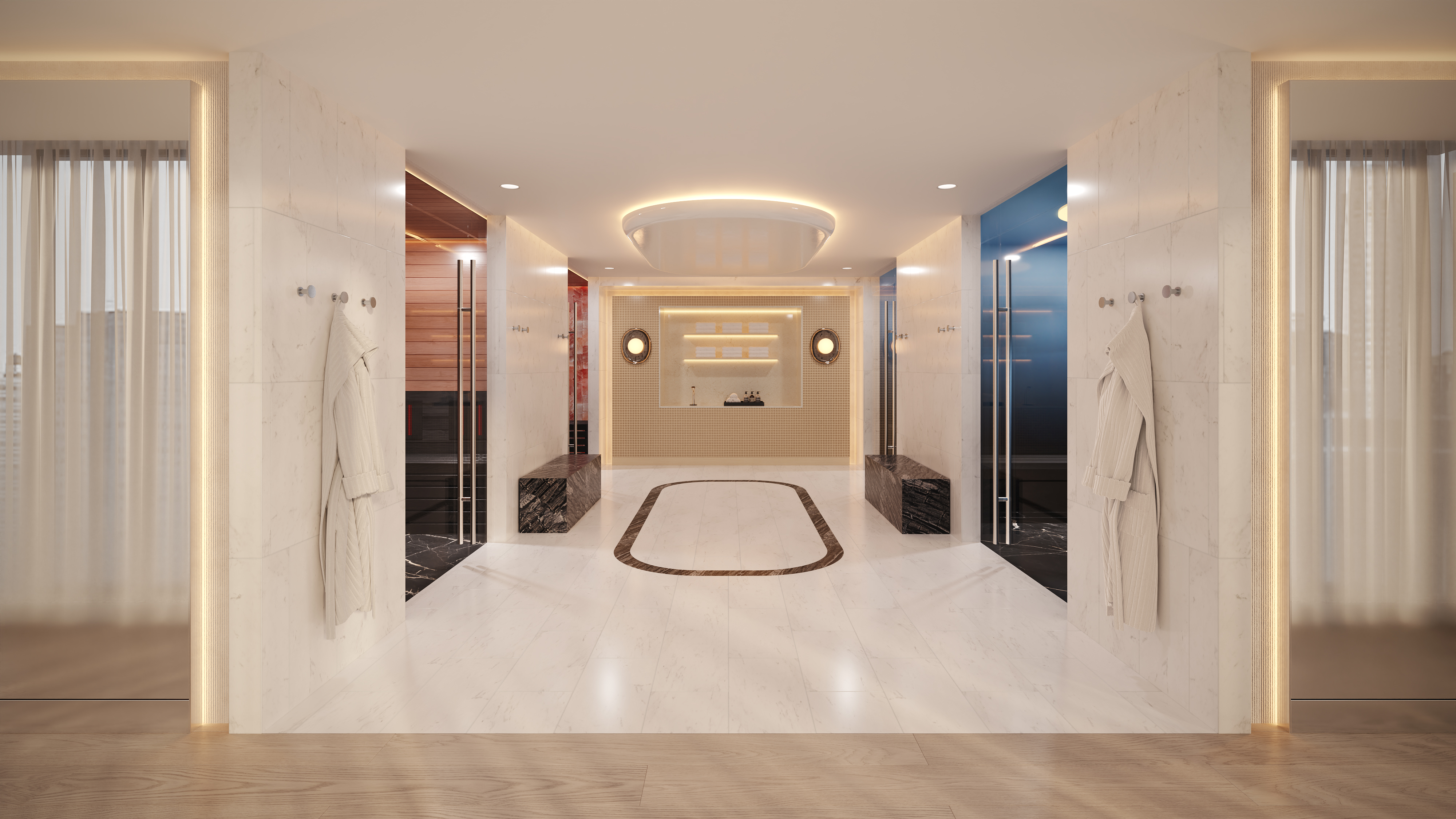 Signia Restore, Recovery and Reset Zone. Photo: © 2026 Hilton / Rottet Studio