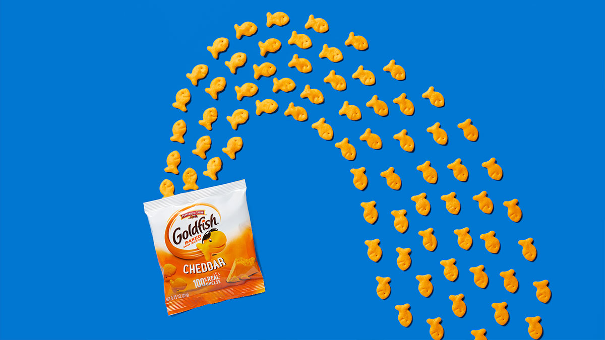 Goldfish. Photo: Americn Airlines