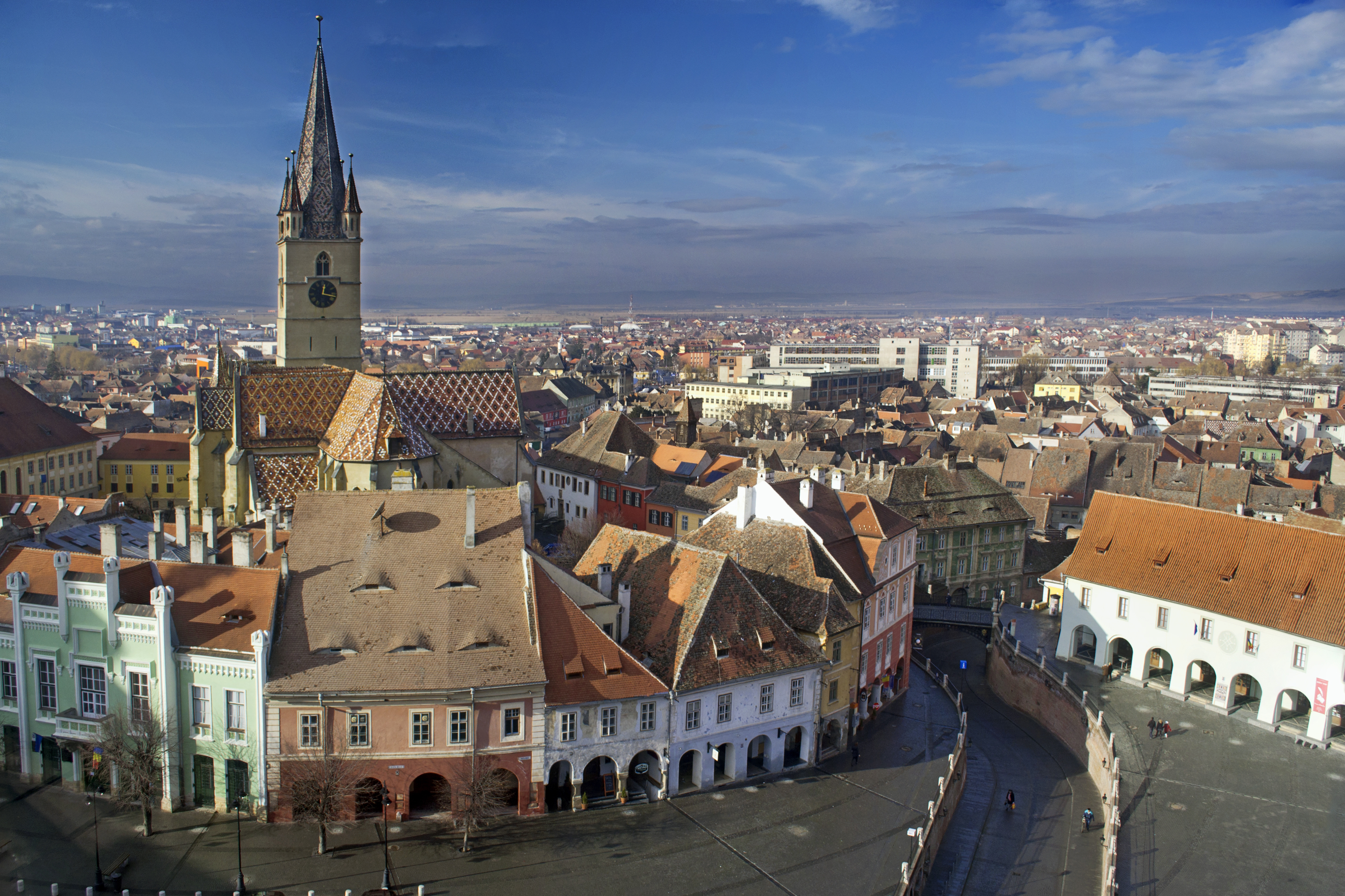 Old Town in Sibiu. Photo: Shutterstock