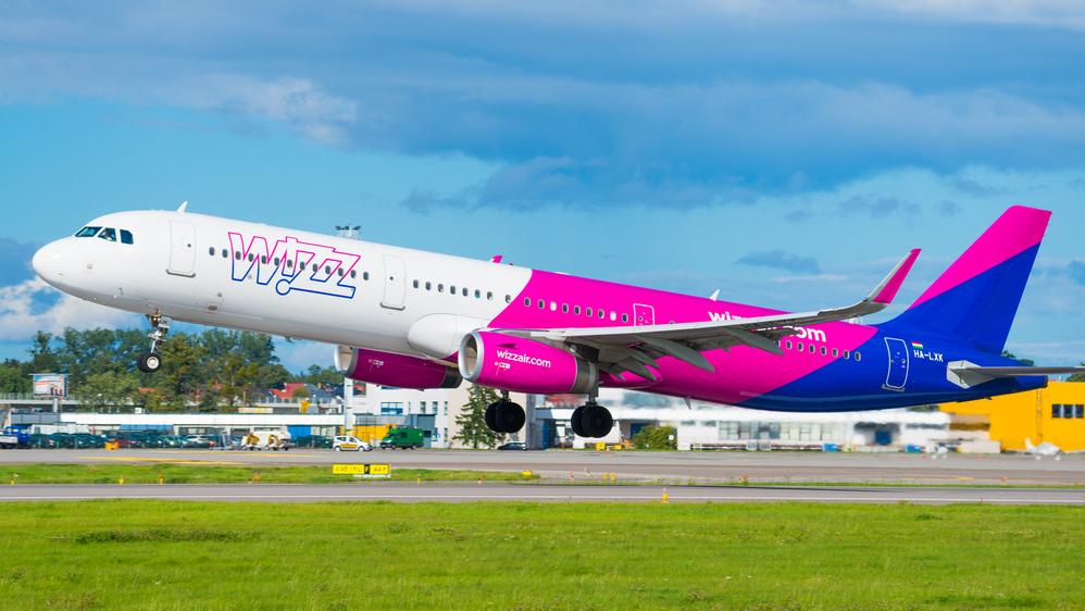 Wizz Air. Photo: Shutterstock