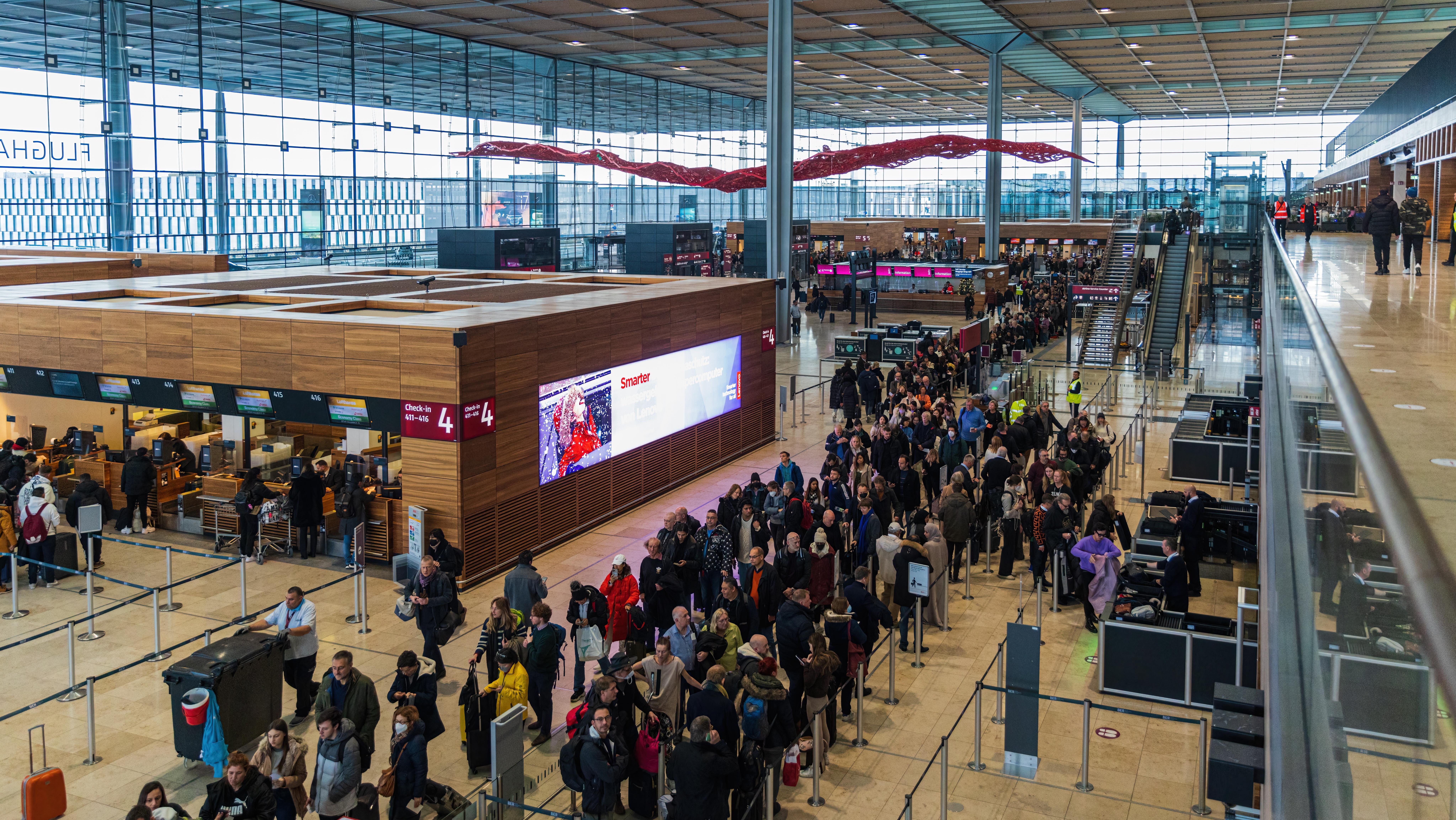 Berlin-Brandenburg Airport. Photo: Framalicious / Shutterstock.com