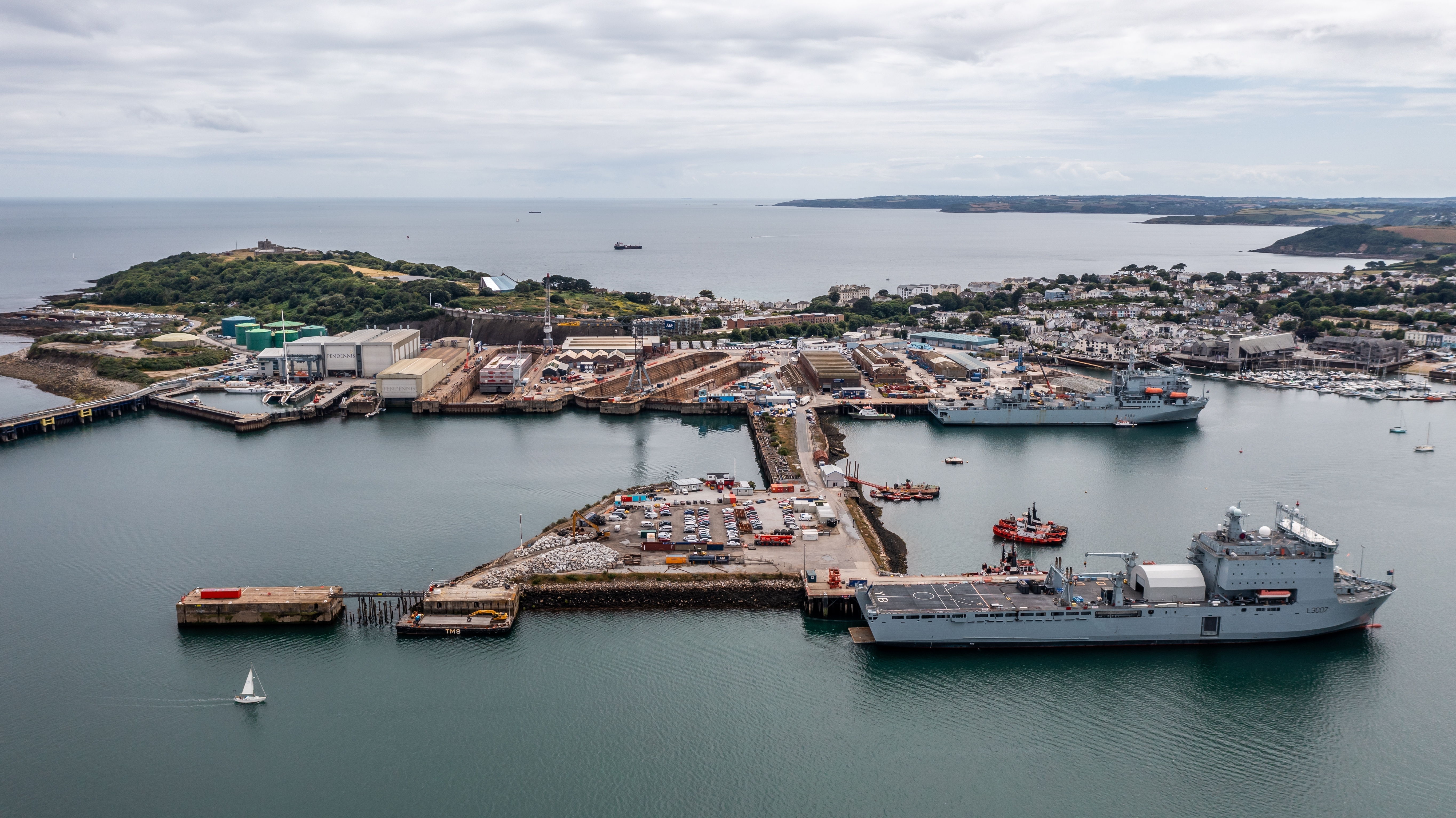 Falmouth diocks. Photo: Clare Louise Jackson / Shutterstock.com