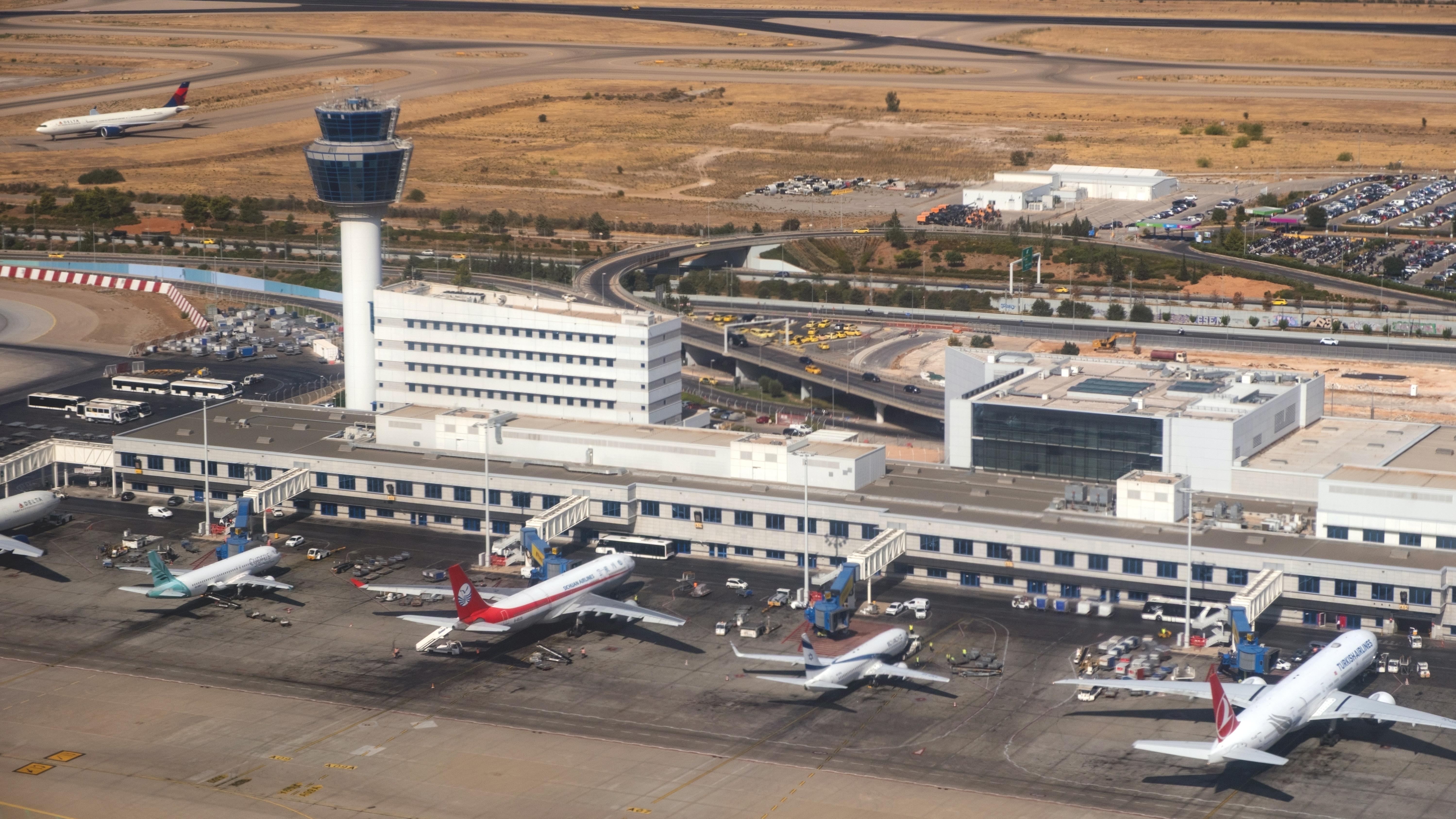 Athens Airport. Photo: rawf8 / Shutterstock.com