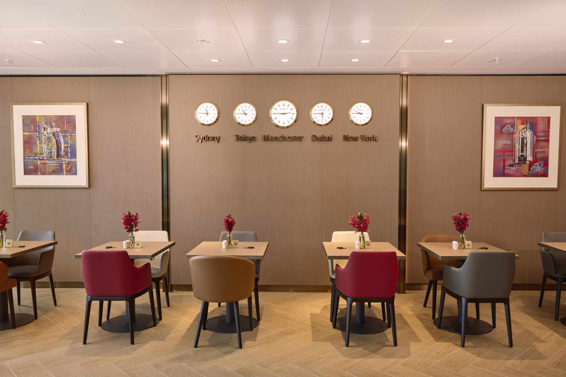 New Emirates lounge at Manchester Airport. Photo: Emirates