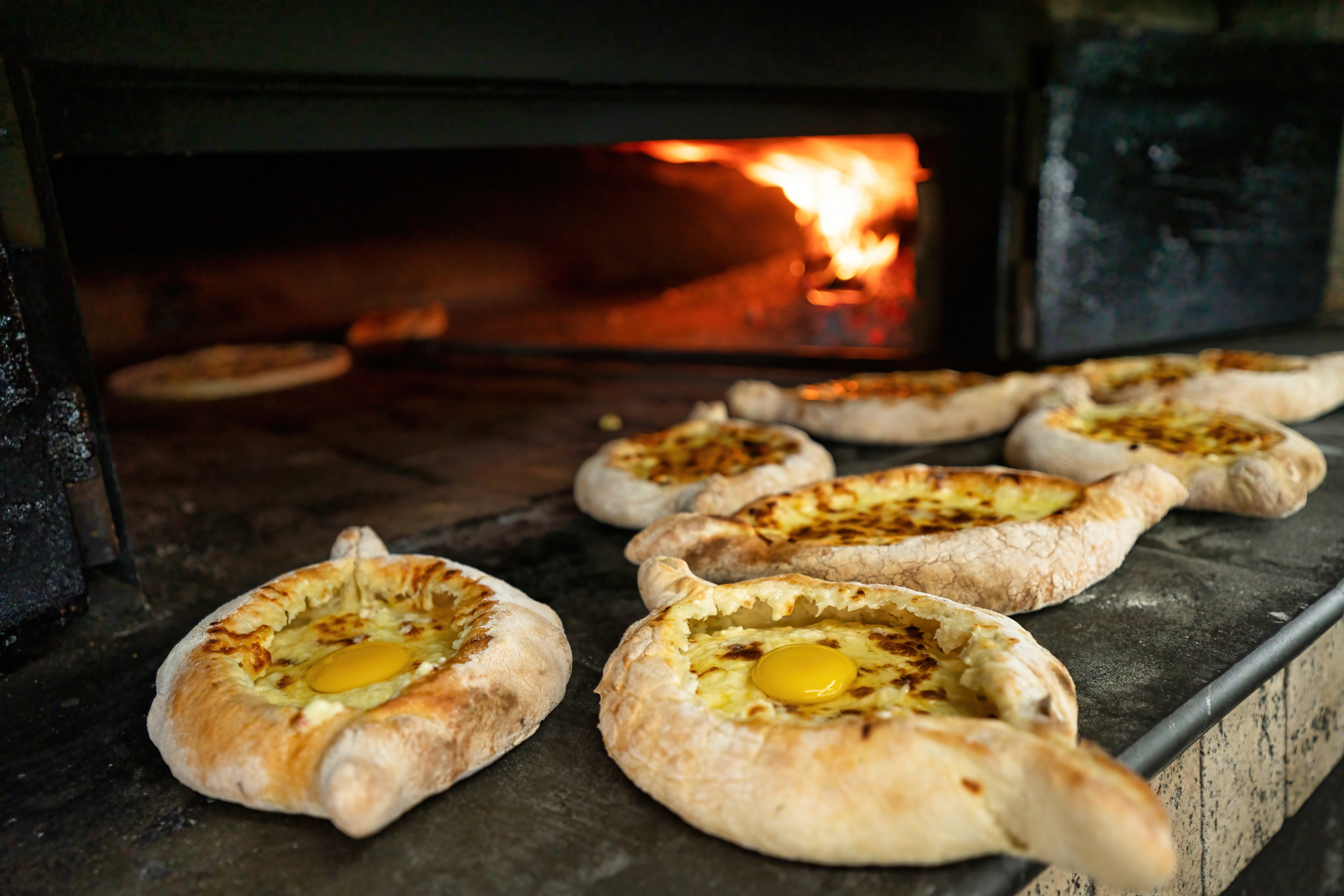Adjarian khachapuri. Photo: Shutterstock