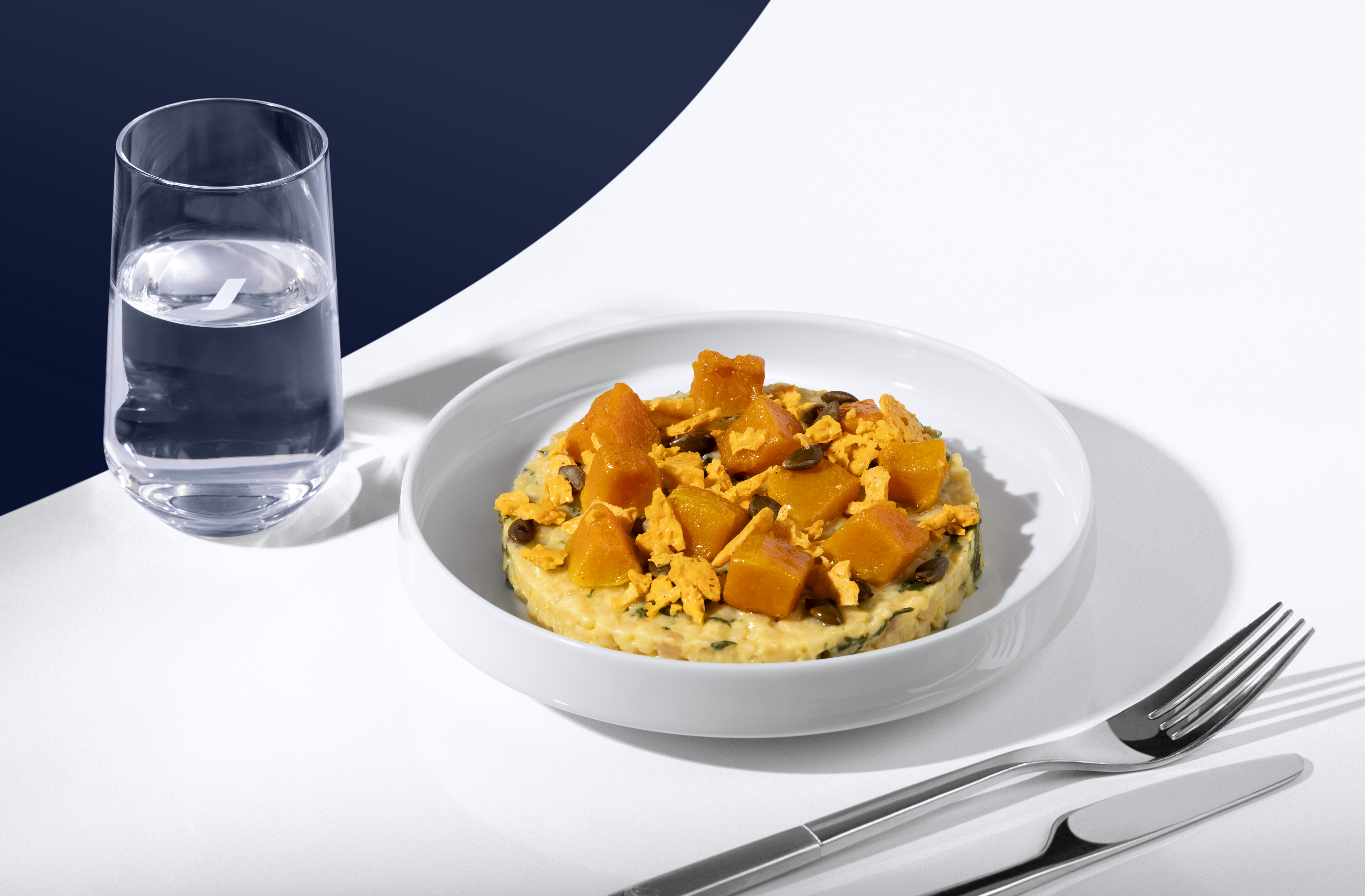 Mathiew Viannay, Business dish. Photo: © Air France
