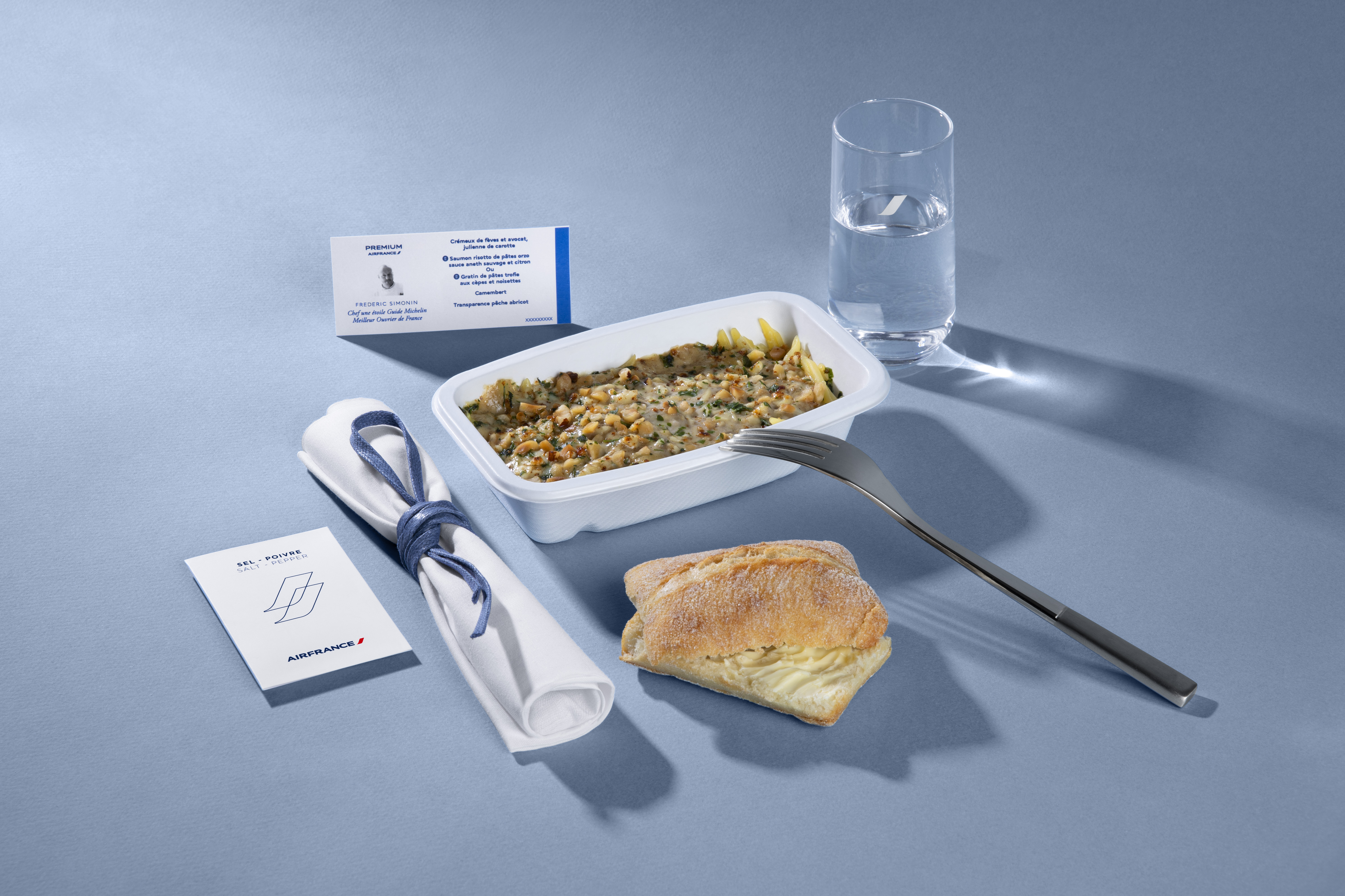 Frederik Simonim, Premium dish. Photo: © Air France