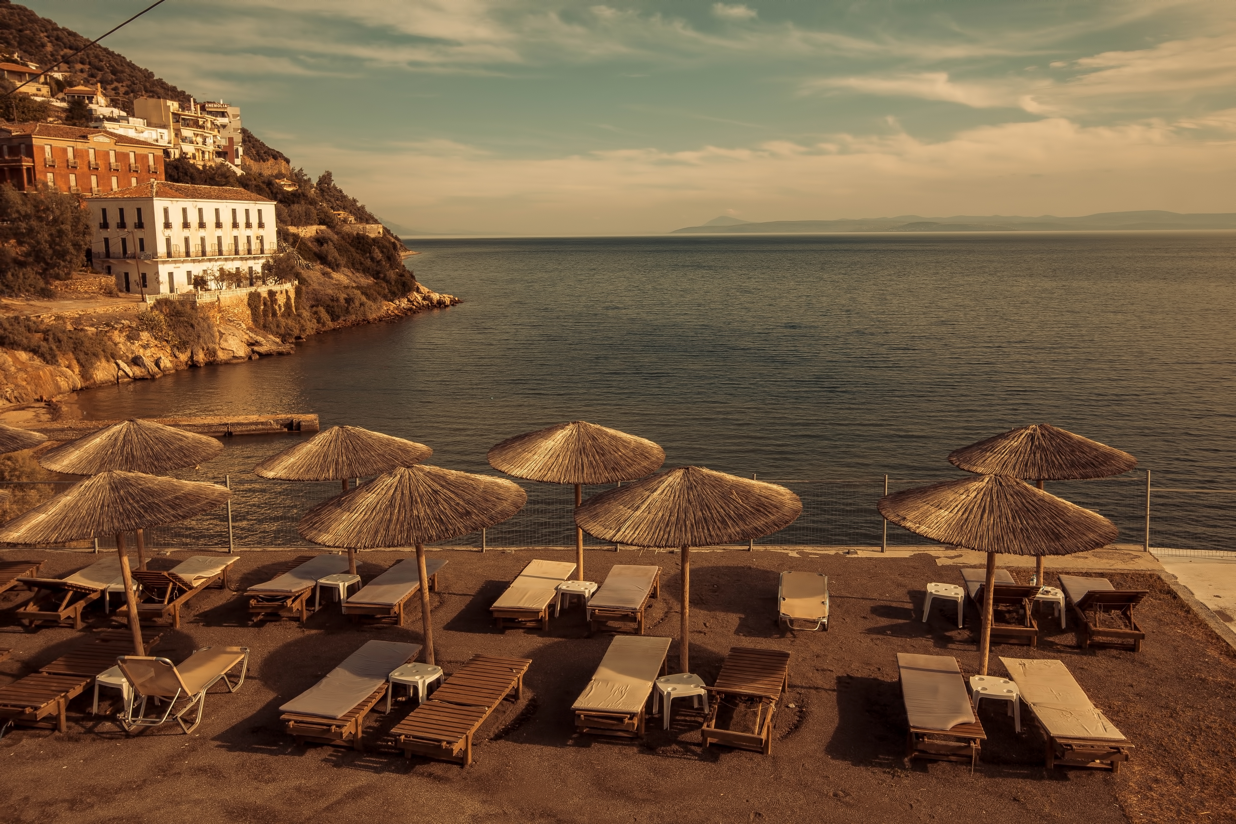 Edipsos at sunset. Photo: Shutterstock