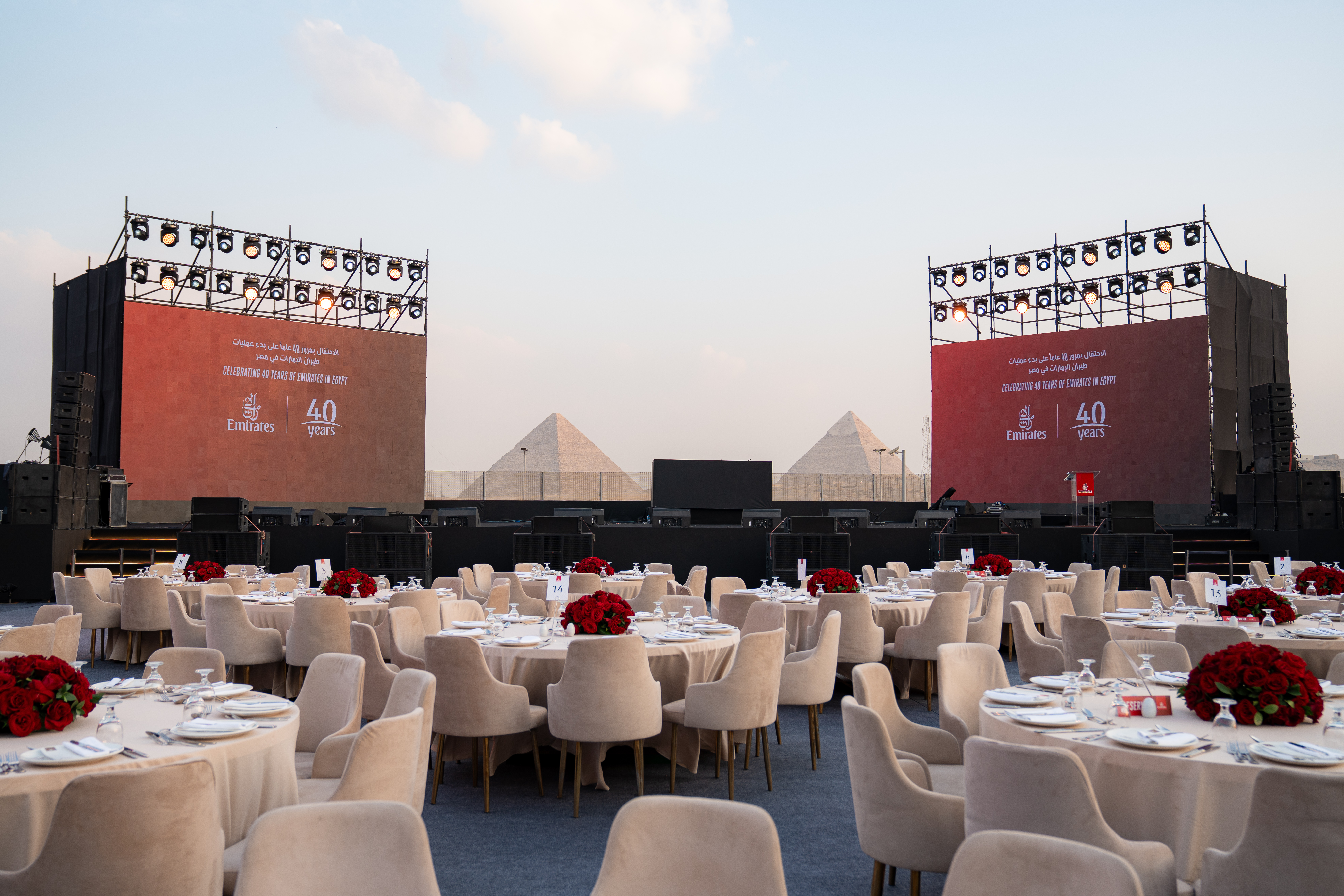40 years of Dubai-Cairo flights. Photo: Emirates