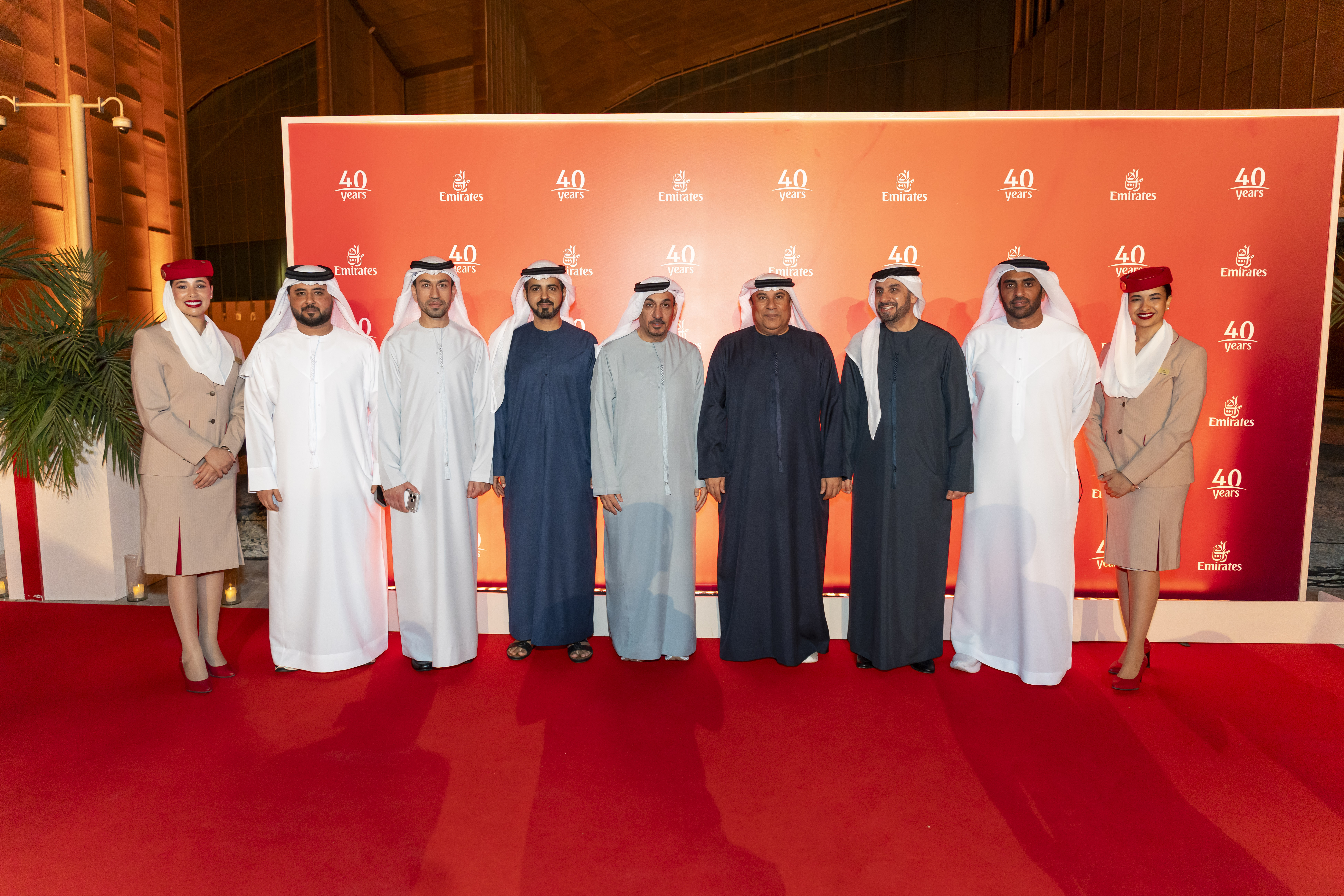 40 years of Dubai-Cairo flights. Photo: Emirates